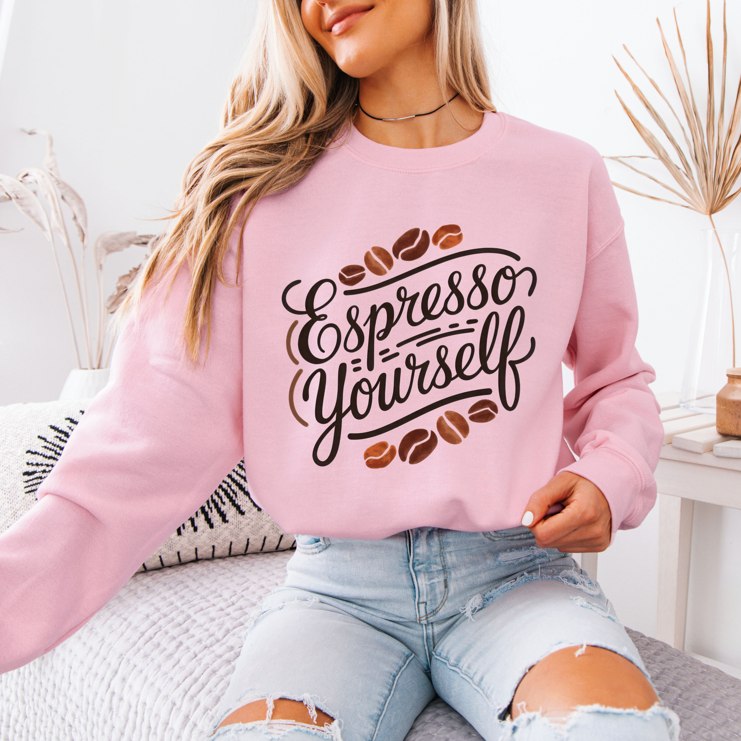 ☕️💬 Espresso Yourself Sweatshirt 🤎✨