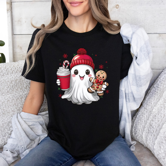 👻🎄 Christmas Boo ✨  100% Organic Cotton T-Shirt