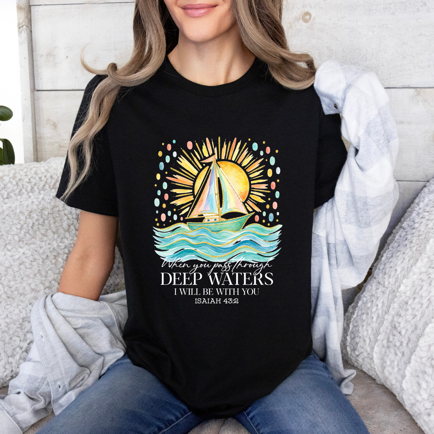 🌊 Deep Waters Faith T-Shirt ✨🙏