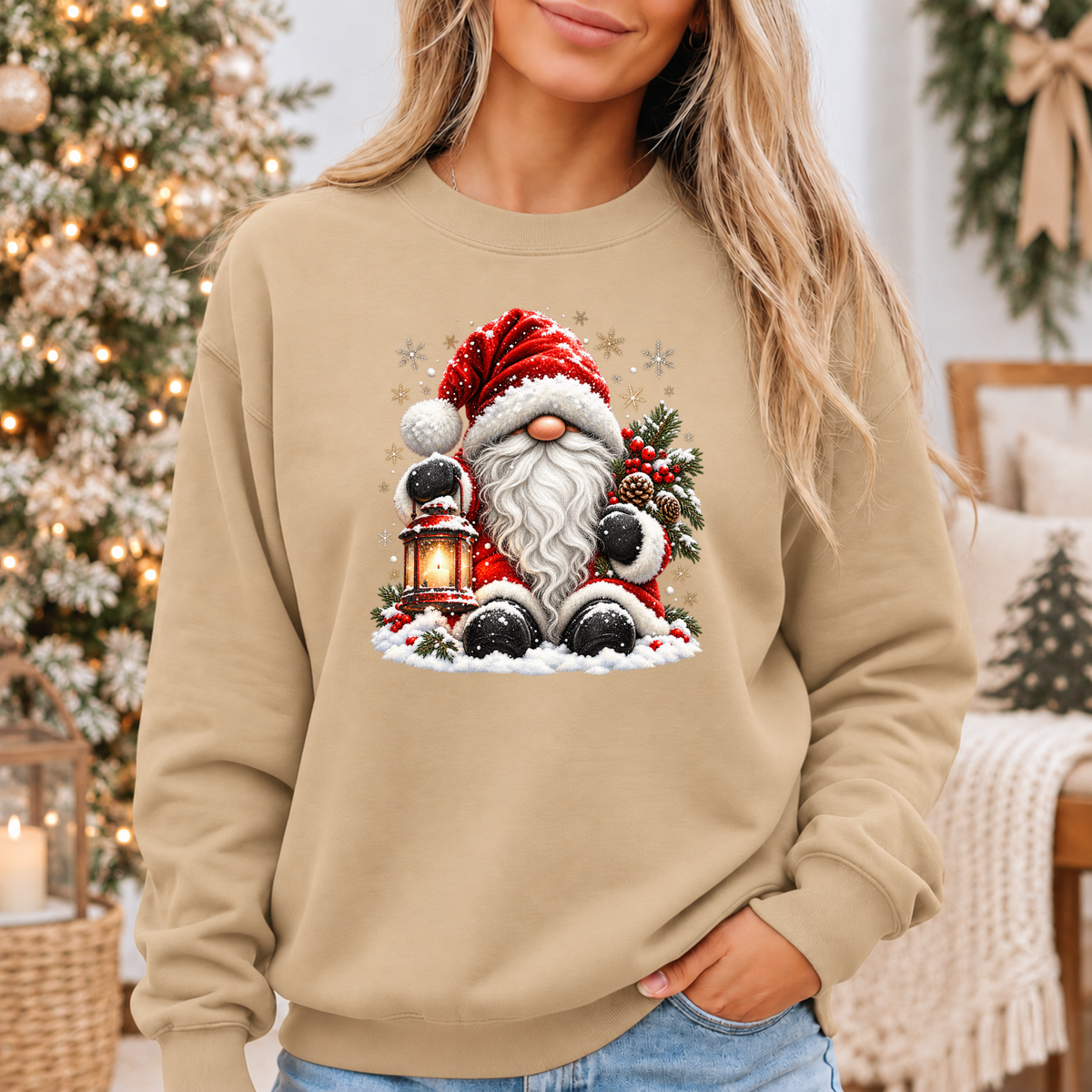 Santa's Cosy Winter Magic 🎅❄️✨ Cosy Christmas Sweatshirt