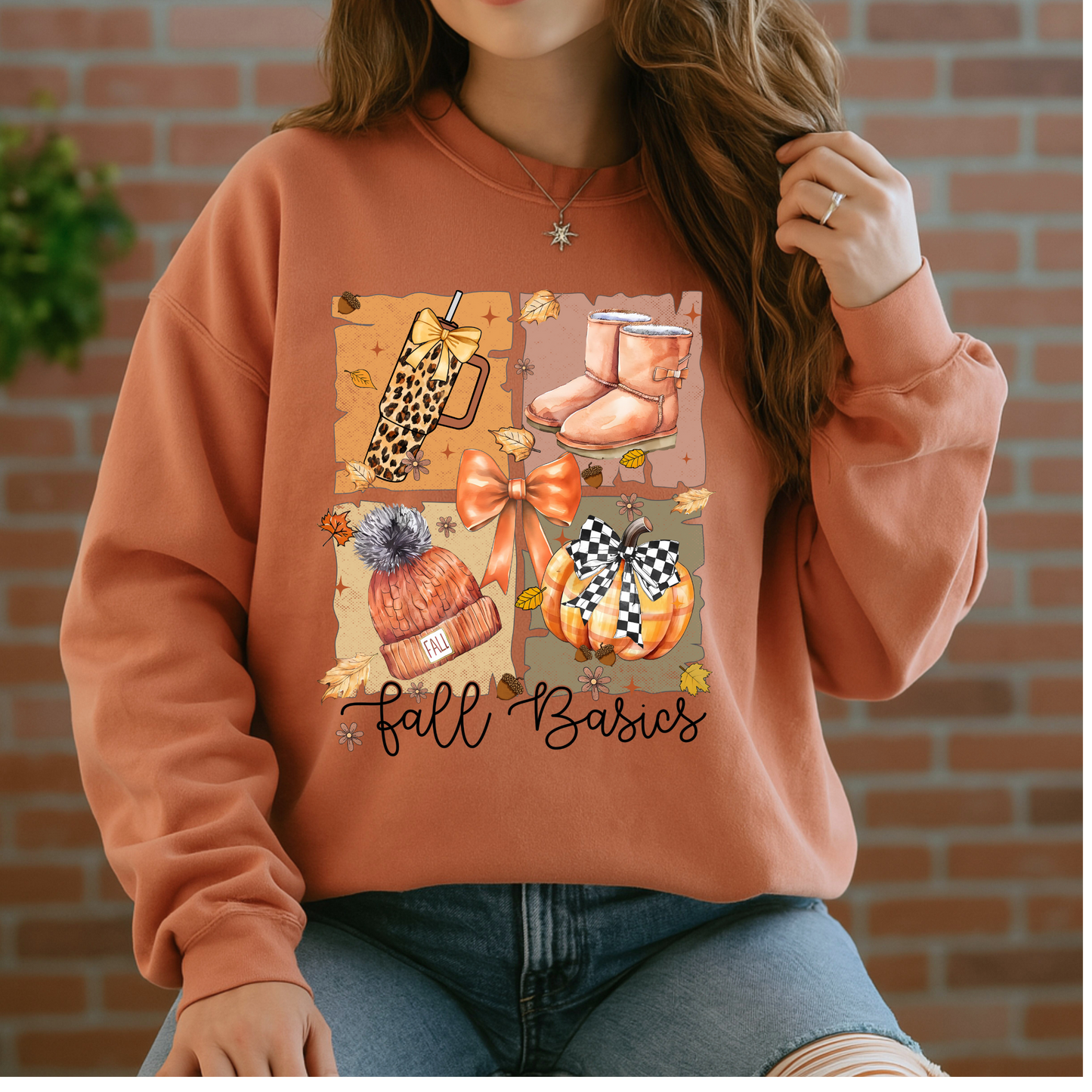 🎃🍁 Autumn Essentials👢🧣Cotton Sweatshirt
