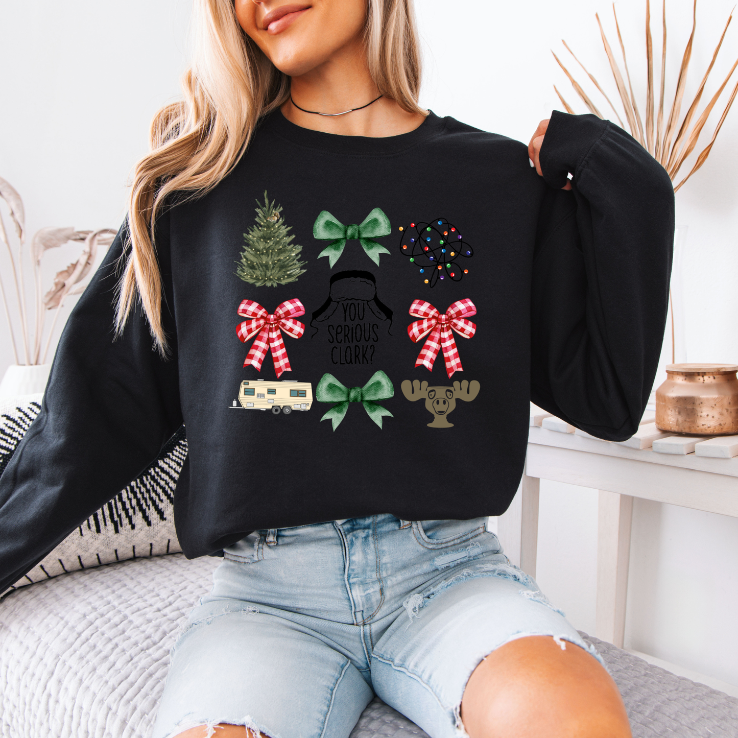🎅🏼 You Serious, Clark? 🎄  Organic Cotton Sweatshirt