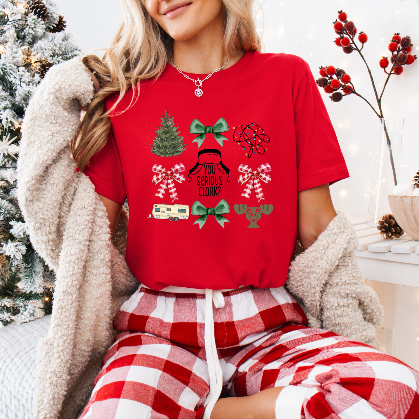 😂🎁 You Serious, Clark? ❄️  100% Organic Cotton T-Shirt