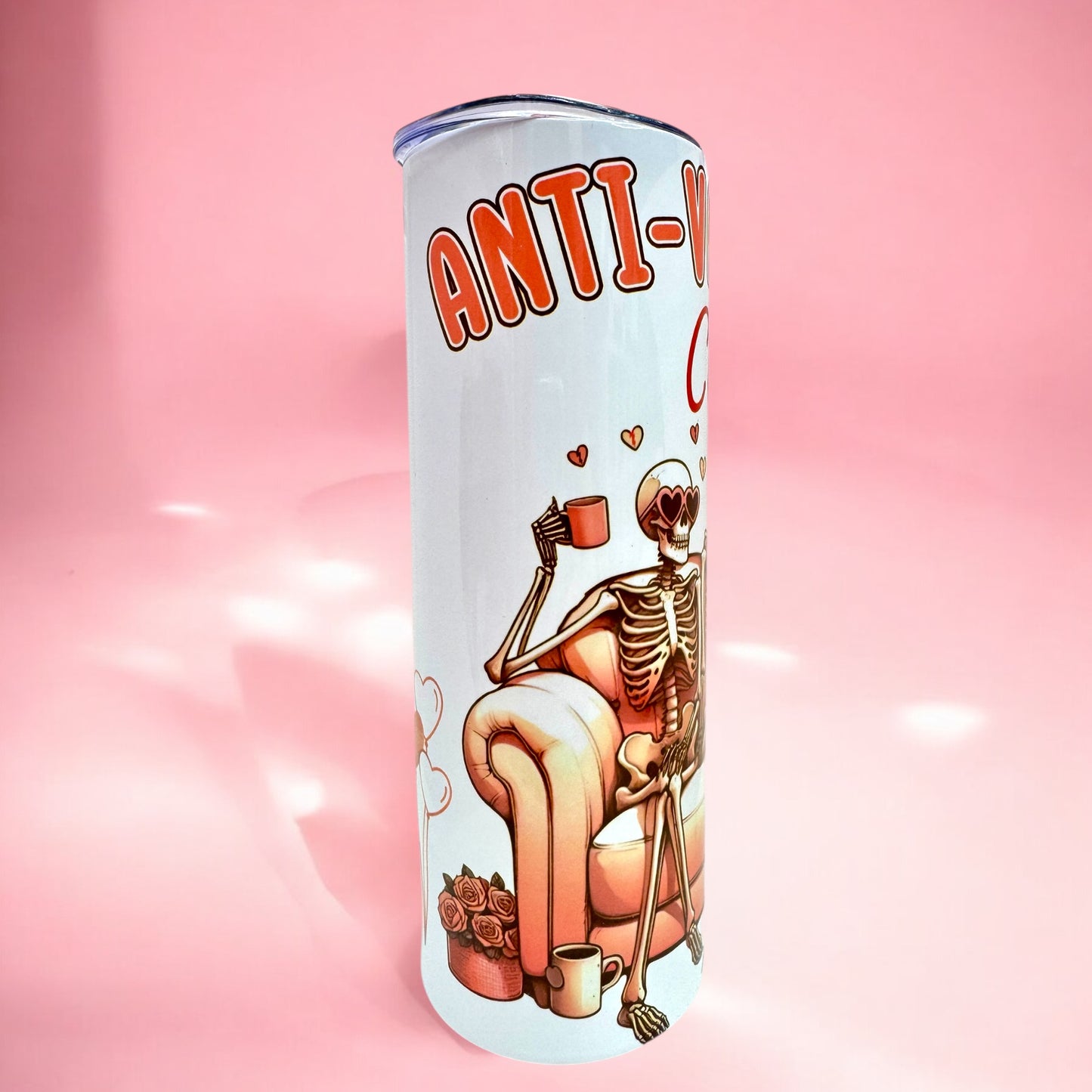 š Anti-Valentineās Club 20oz Tumbler šāļø