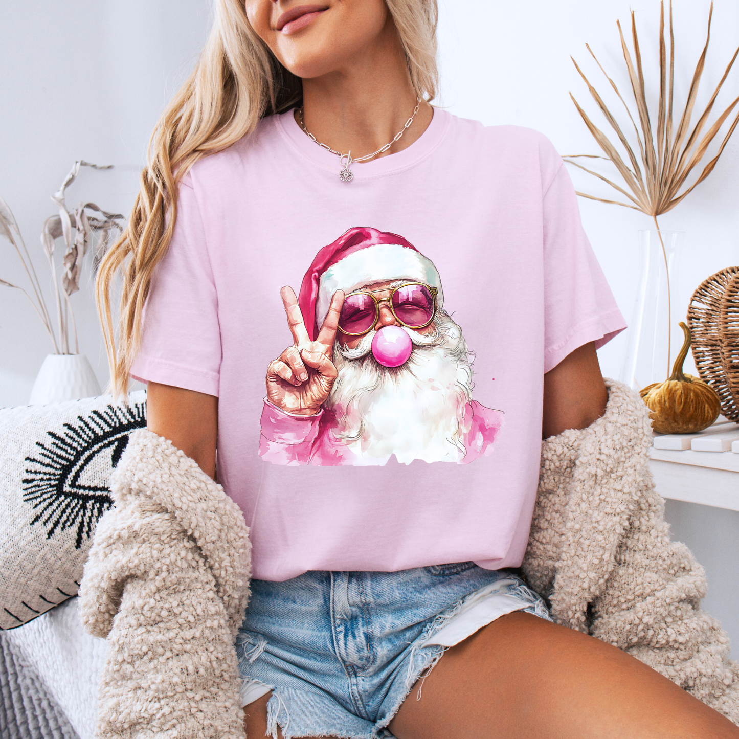🎅🏻🕶️ Cool Santa ✨ 100% Organic Cotton T-Shirt
