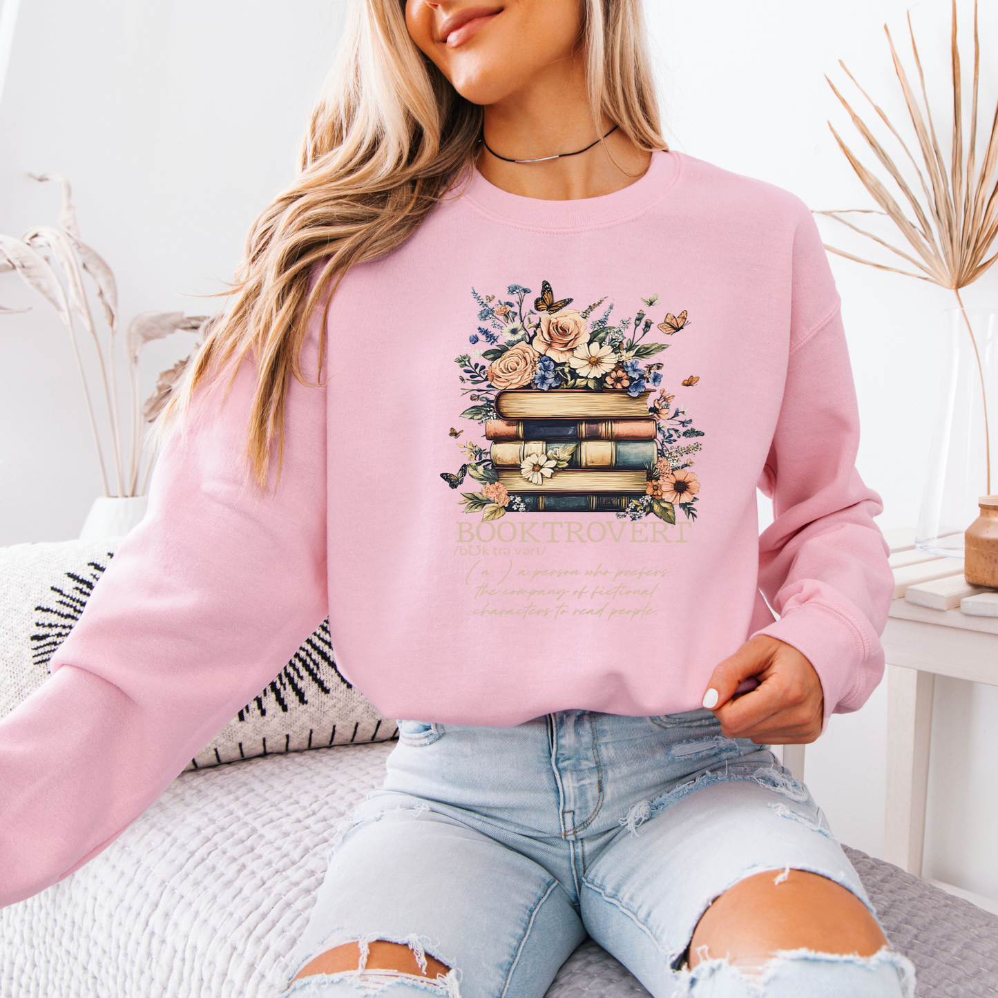 The Booktrovert Life Sweatshirt 📚✨