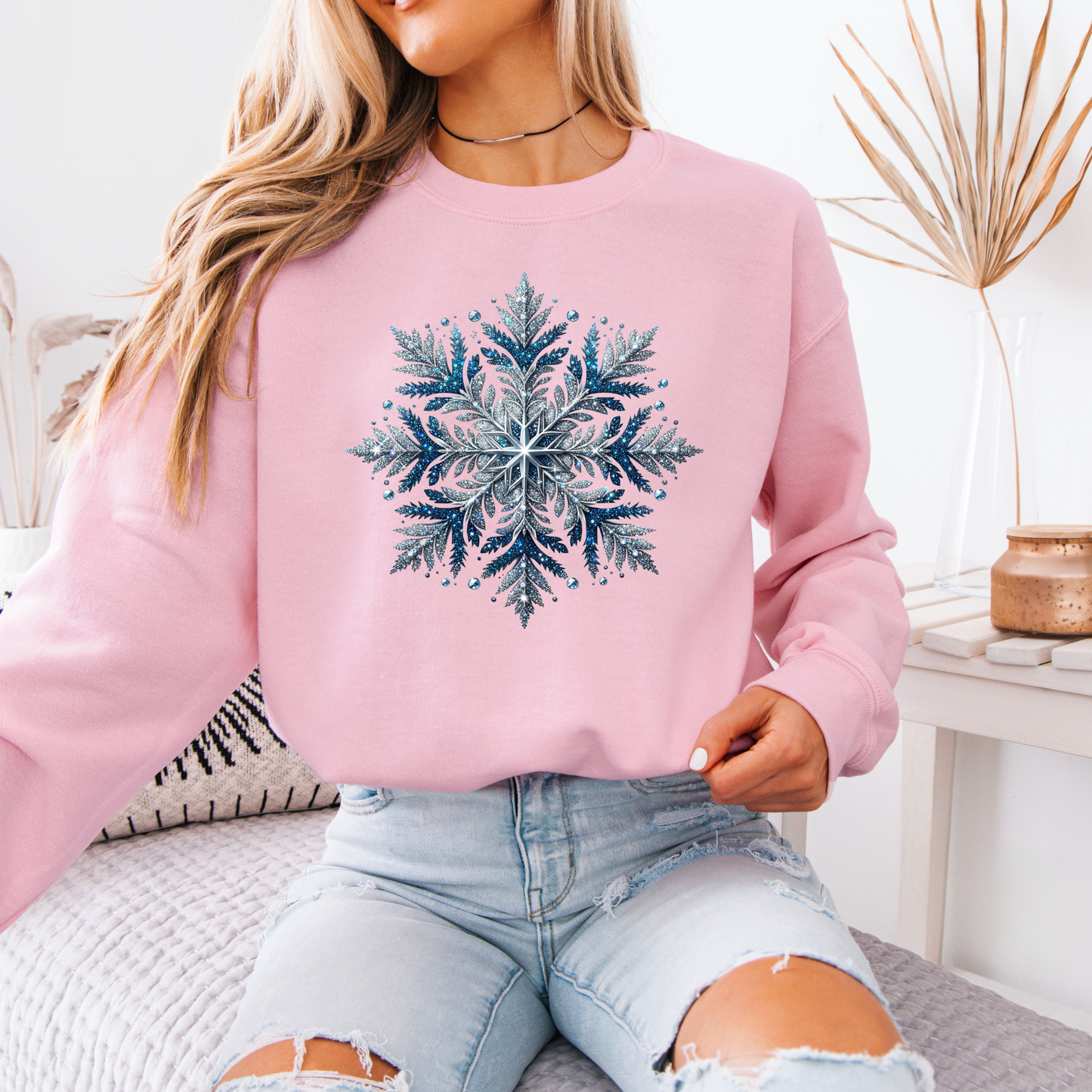 ❄️ Winter Jewel 💎  Organic Cotton Sweatshirt