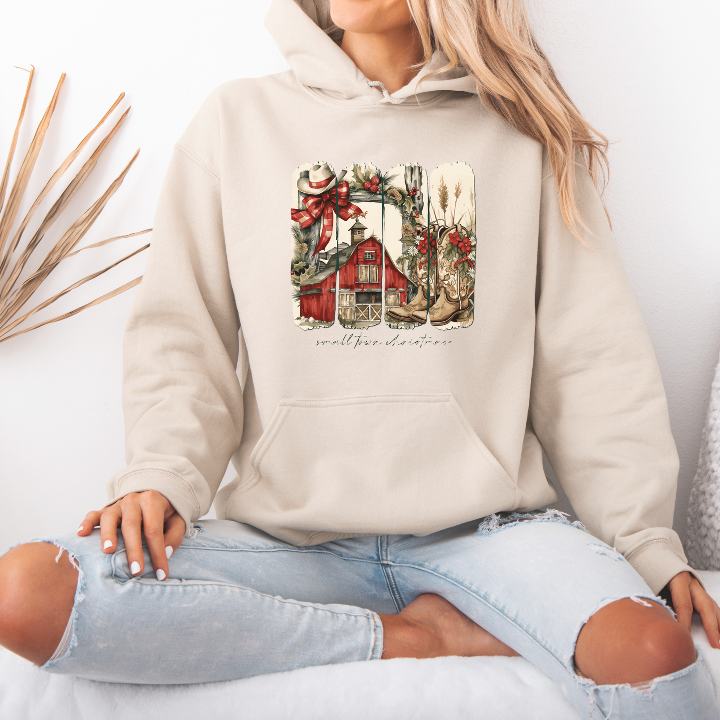 🎄 Small Town Christmas 🏘️  Luxuriously Thick Hoodie