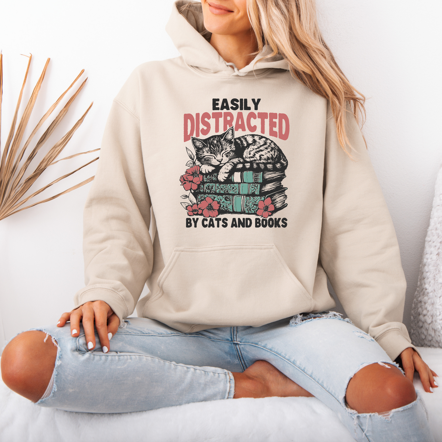 Cat Nap & Chapters Luxuriously Thick Hoodie