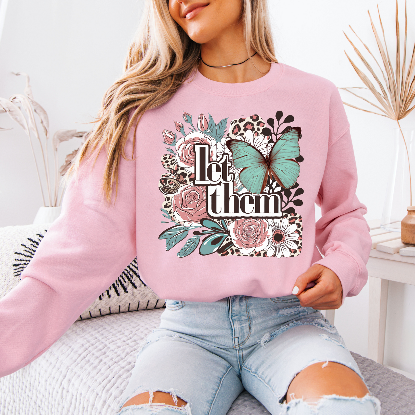 Grace & Boundaries Organic Cotton Crewneck Sweatshirt