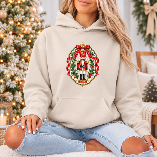 ❤️ The Royal Christmas Nutcracker Premium Christmas Hoodie