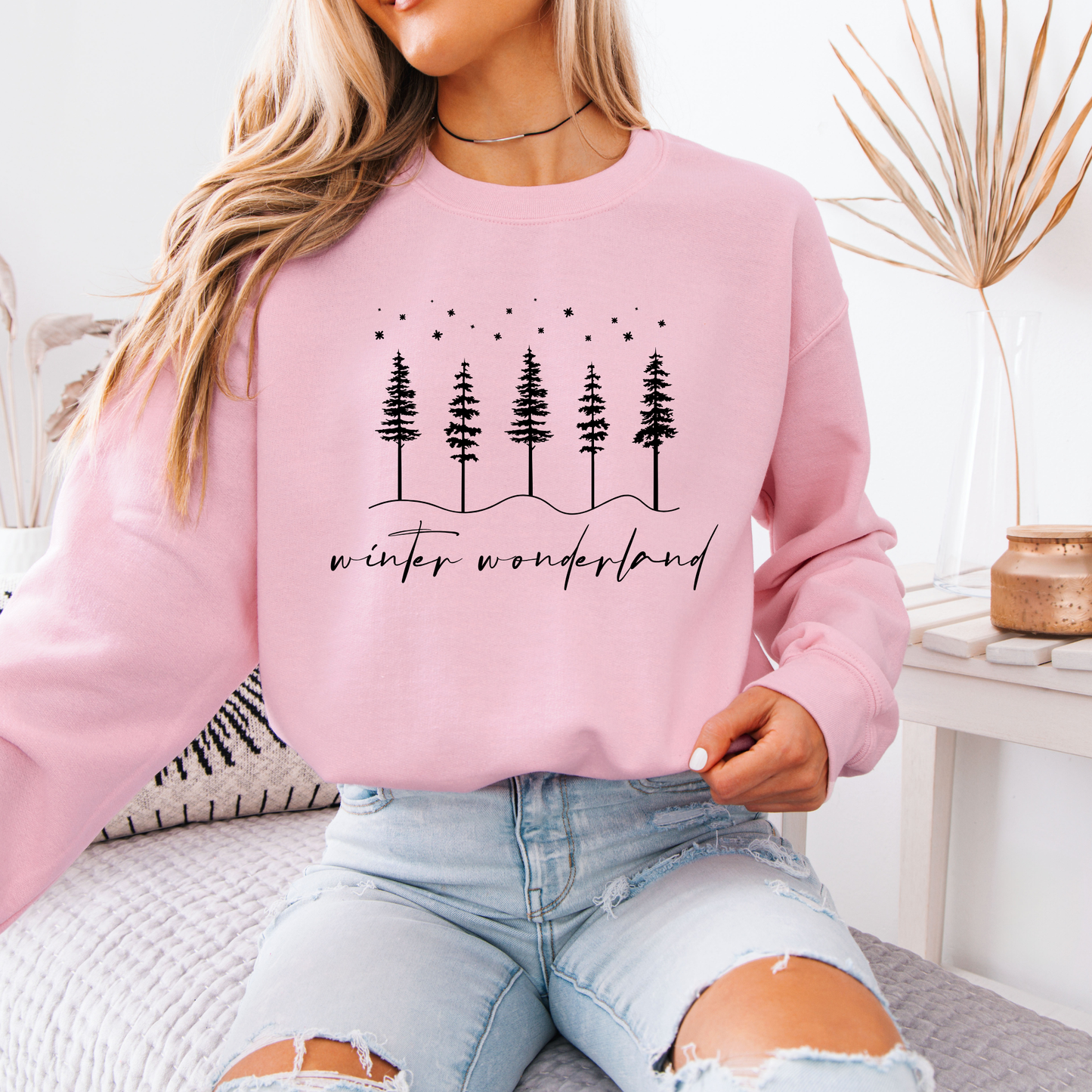 ❄️ Winter Wonderland ⛄  Organic Cotton Sweatshirt