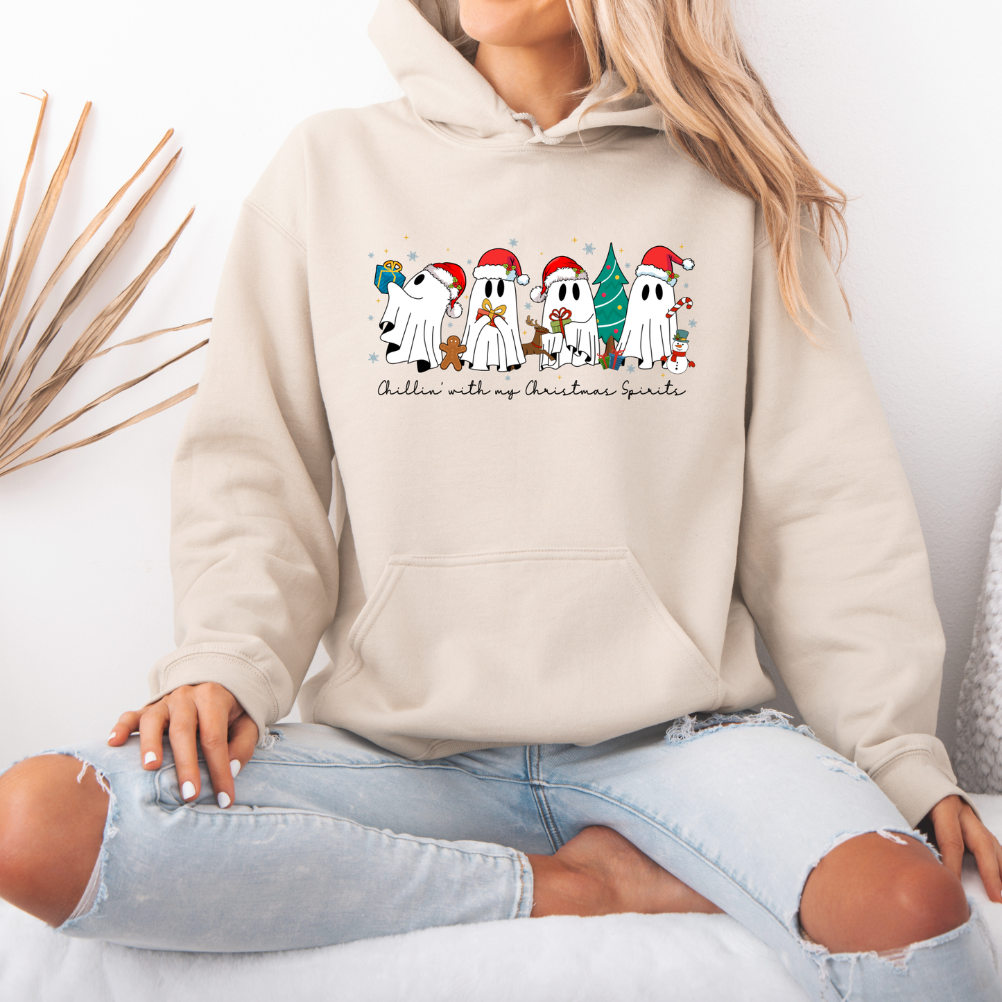 👻 Ghostmas Crew 🎄  Luxuriously Thick Hoodie