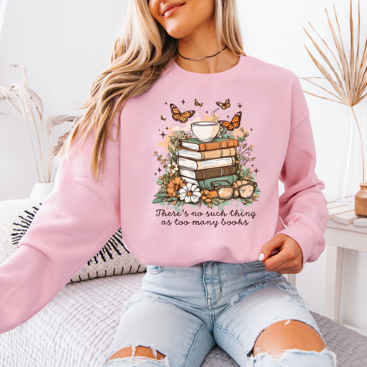 Endless Chapters Organic Cotton Crewneck Sweatshirt