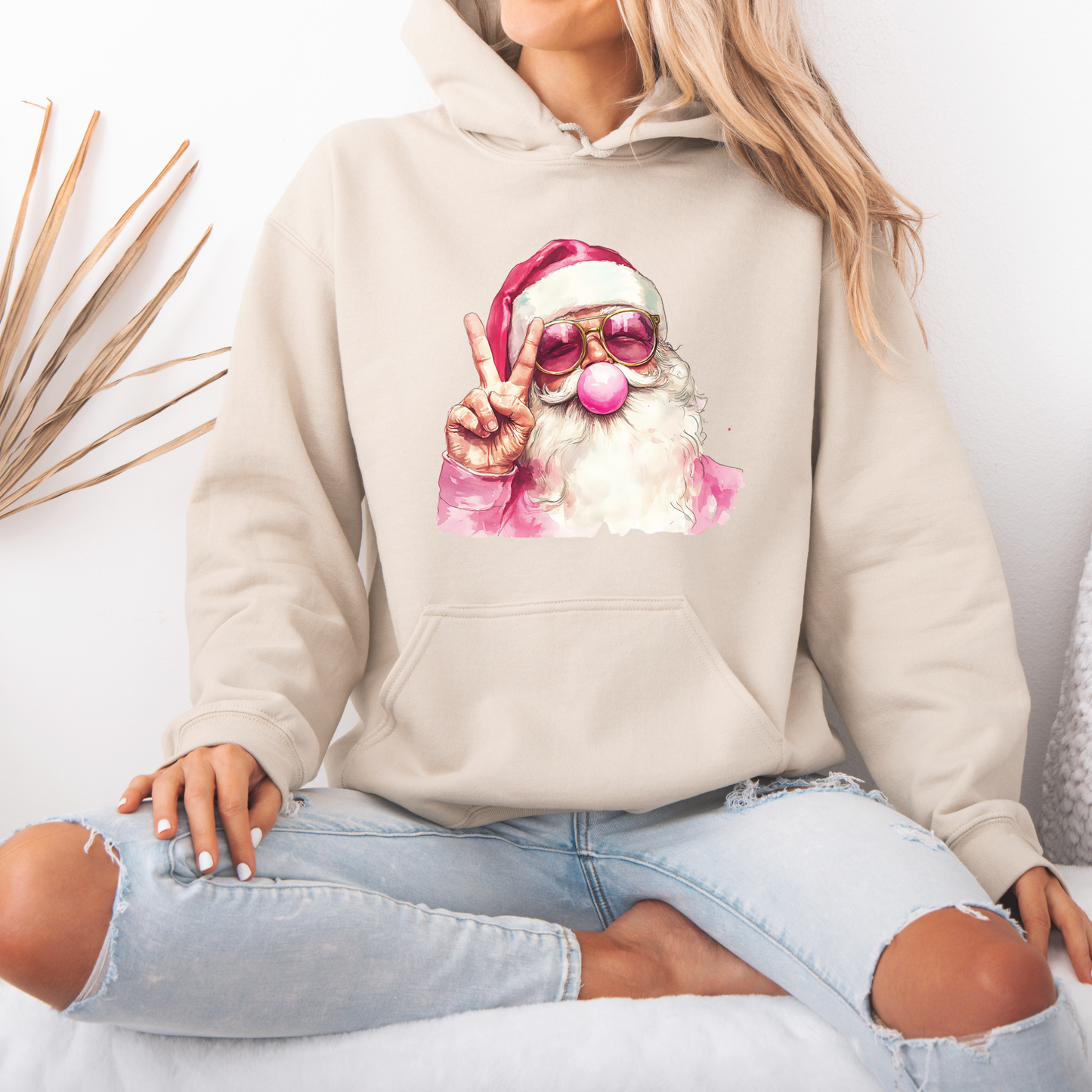 🎄 Cool Santa 🌟 Luxuriously Thick Hoodie