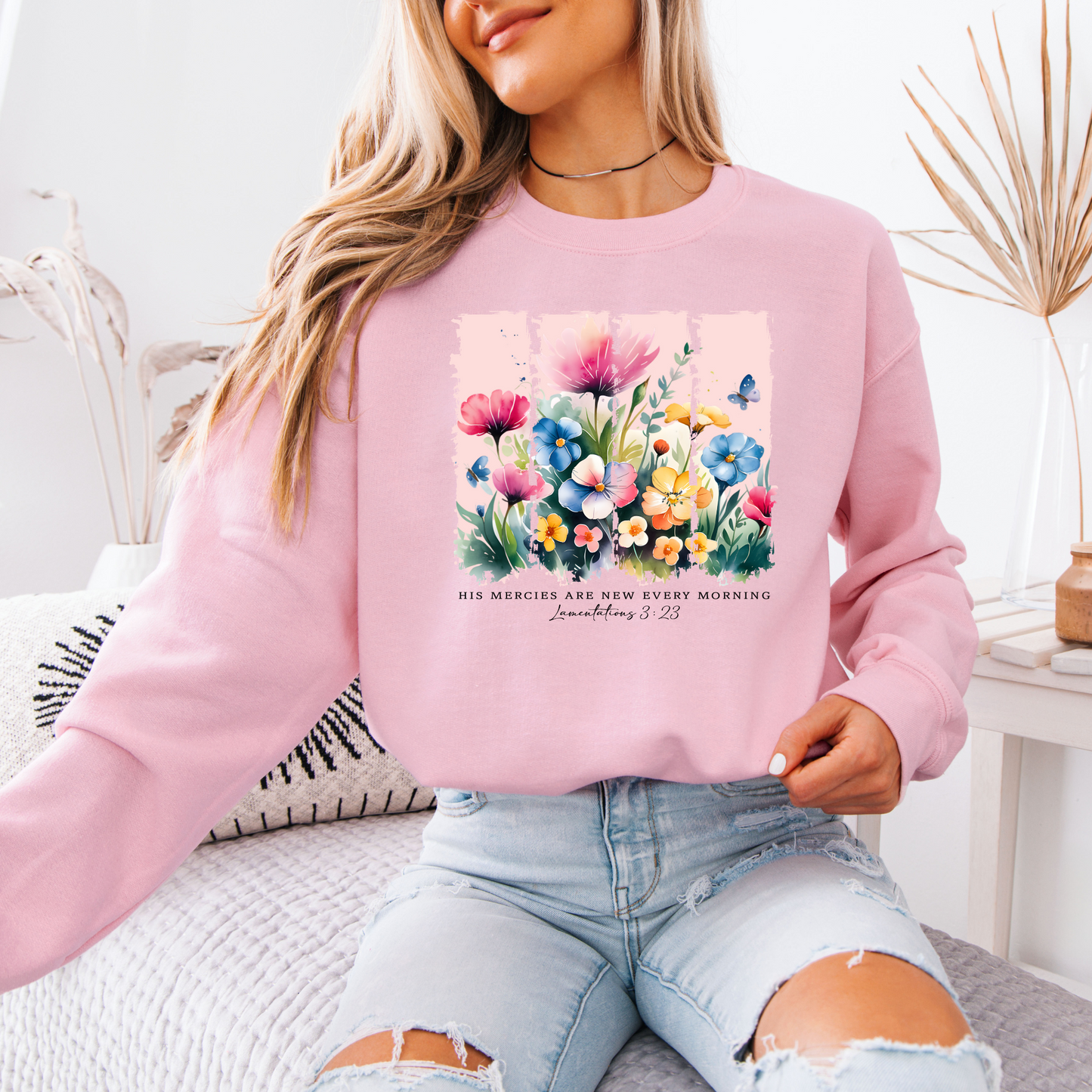 Floral Breeze Sweatshirt 📚✨