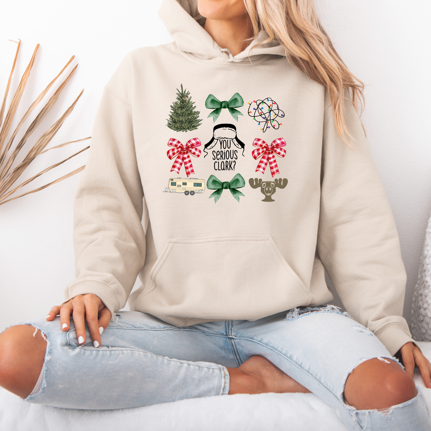 🎅🏼 You Serious, Clark? 🎄  Luxuriously Thick Hoodie