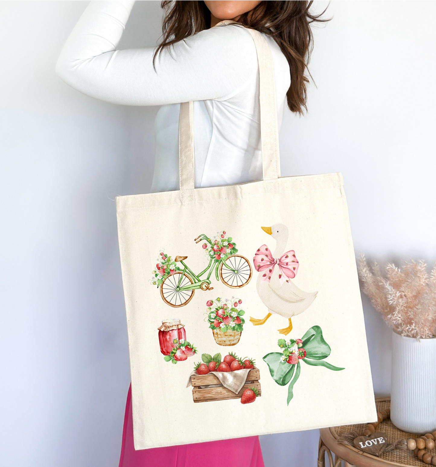🍓 Gooseberry Cottage Tote