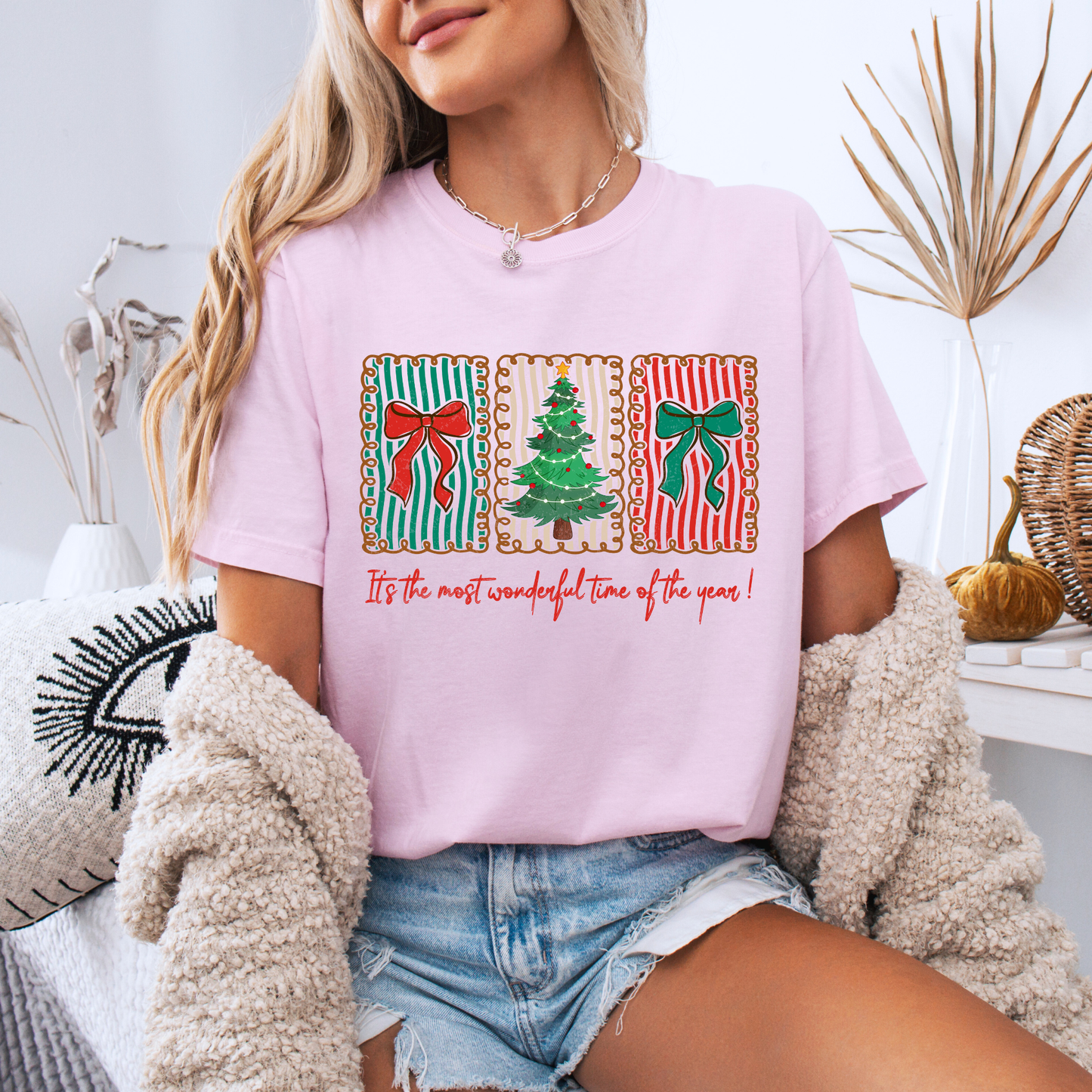 🍬🎄 Sweet Holiday Cheer ✨ 100% Organic Cotton T-Shirt