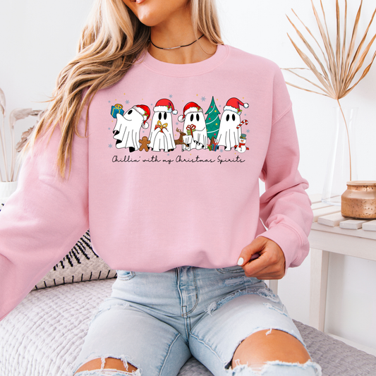 👻 Ghostmas Crew 🎄 Organic Cotton Sweatshirt