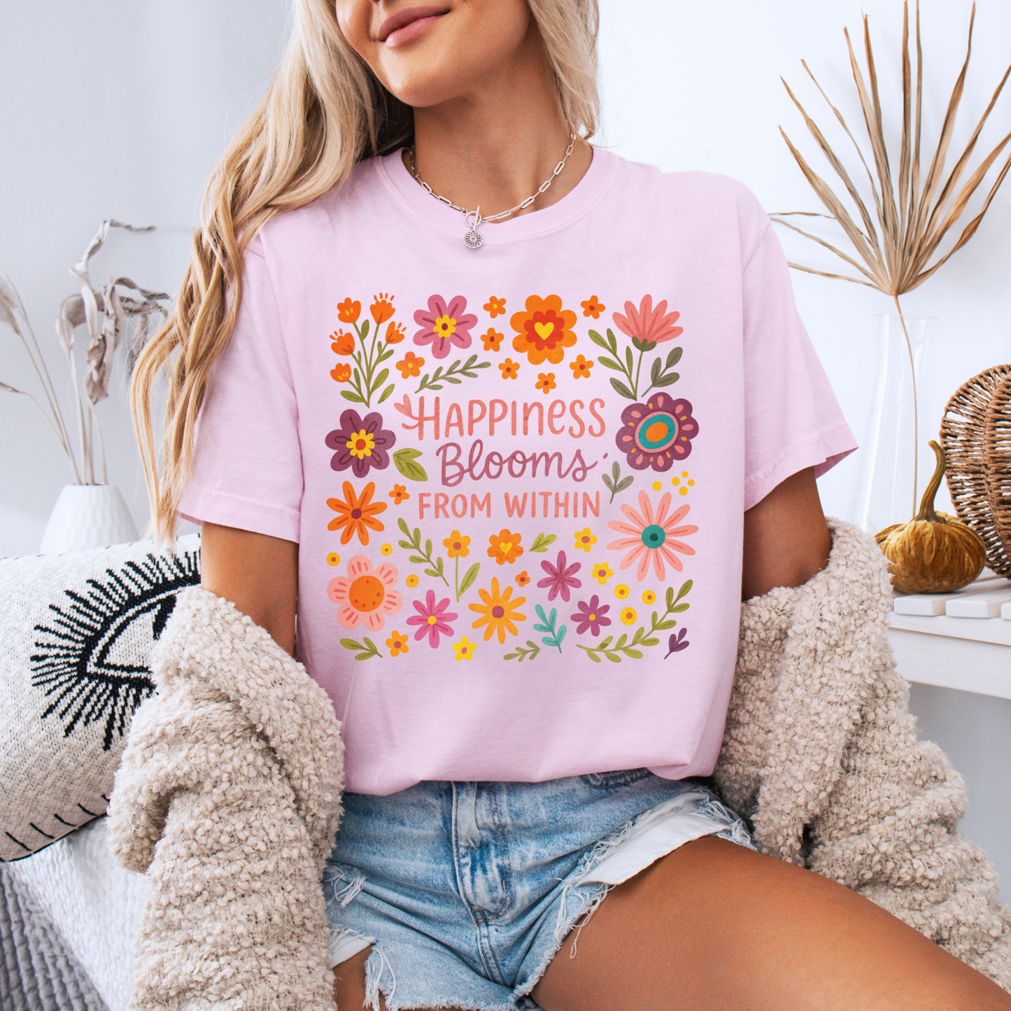 Happiness Bloom T-Shirt✨