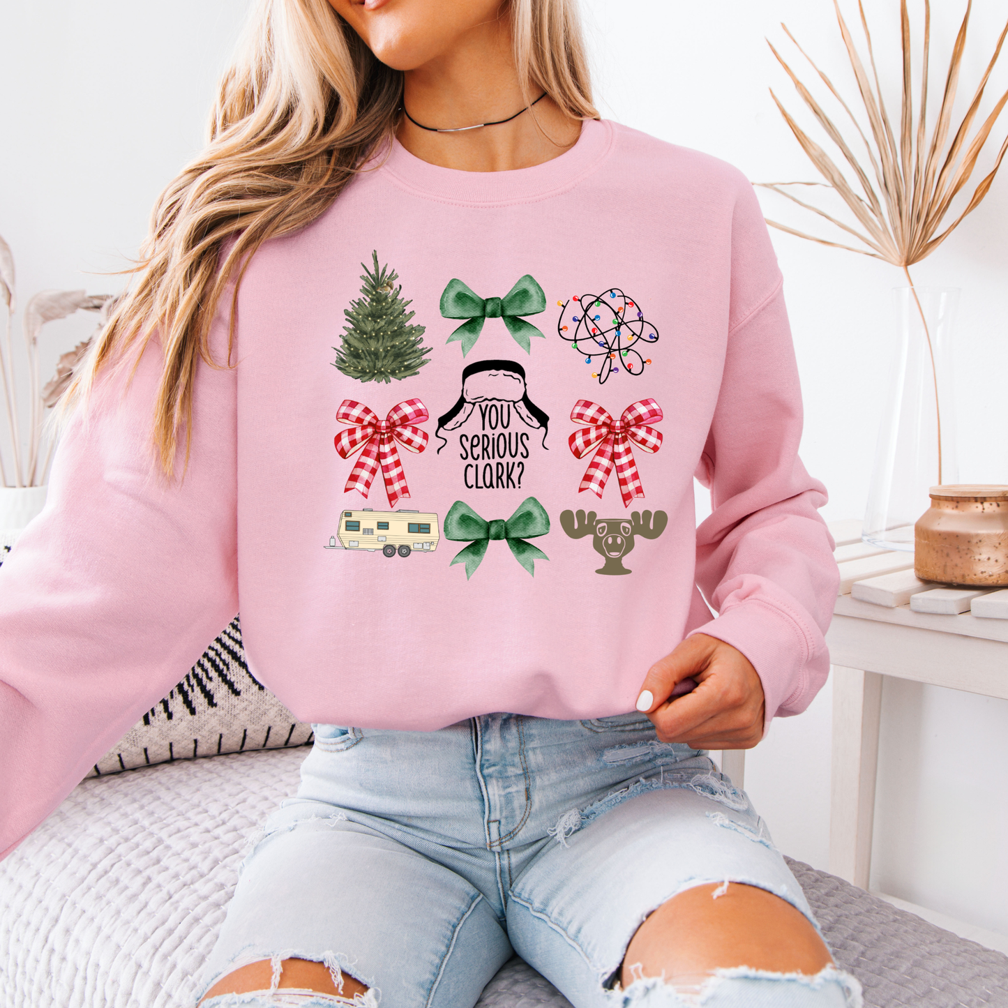 🎅🏼 You Serious, Clark? 🎄  Organic Cotton Sweatshirt