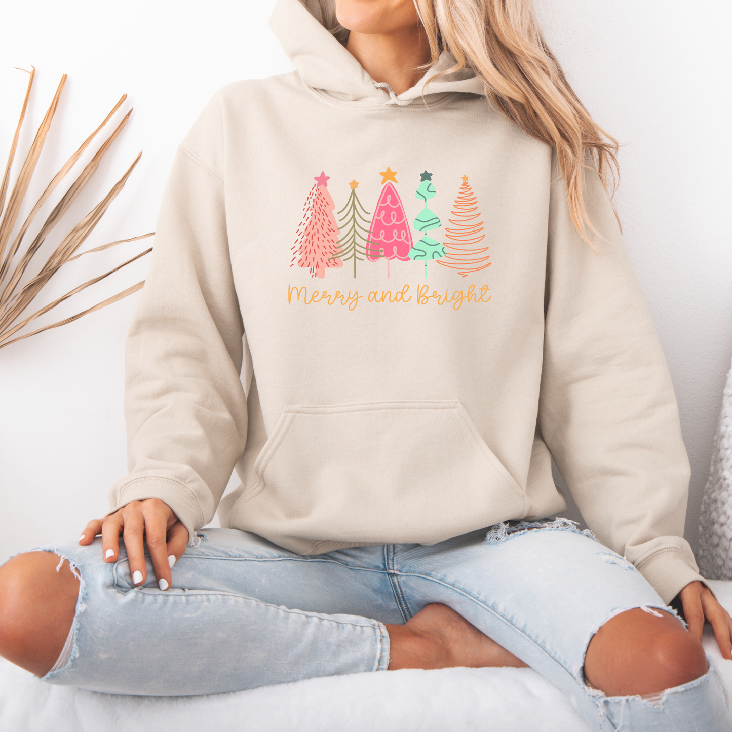 🎄 Merry & Bright Forest 🌟  Luxuriously Thick Hoodie