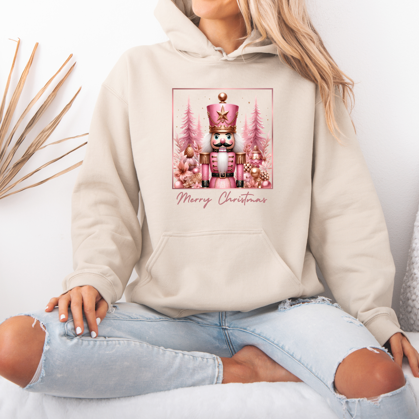 🎀 Pink Nutcracker Christmas 🎄  Luxuriously Thick Hoodie