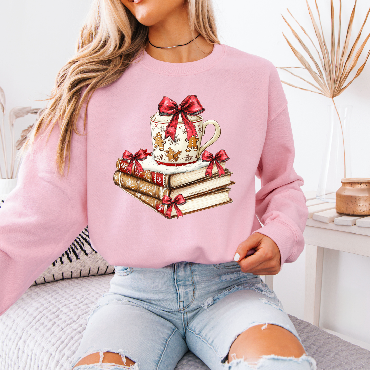 Gingerbread & Stories 📖 Organic Cotton Sweatshirt