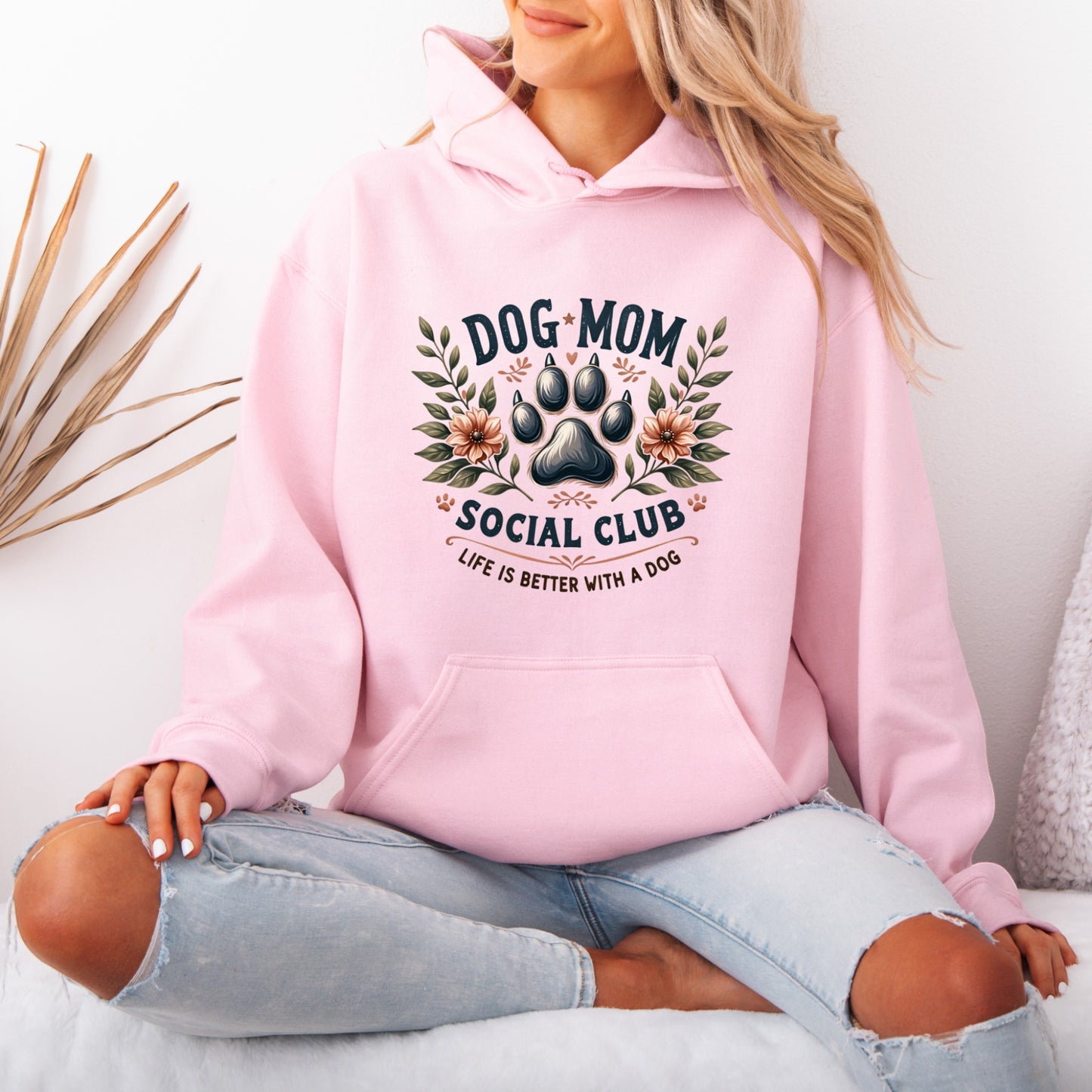 Mum Social Club Cotton Hoodie
