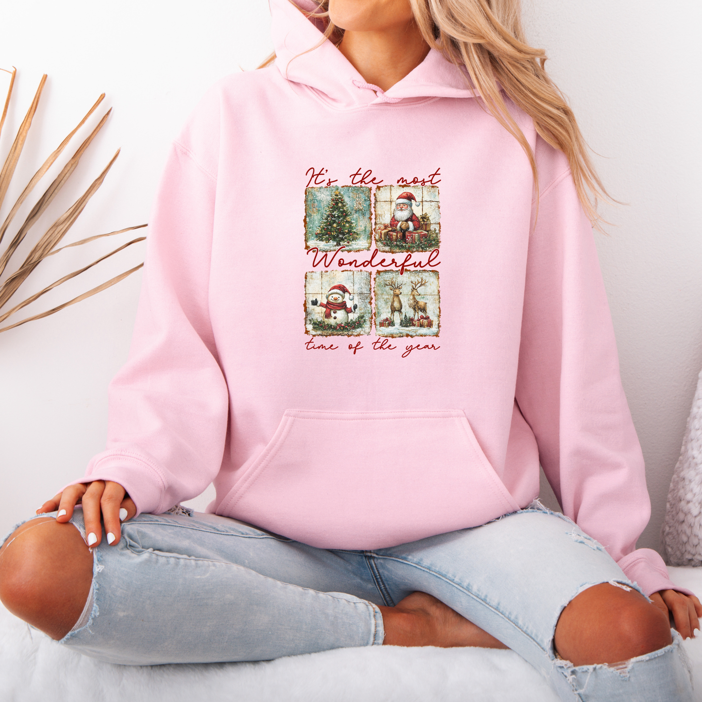 🎄 Vintage Christmas Magic ✨  Luxuriously Thick Hoodie