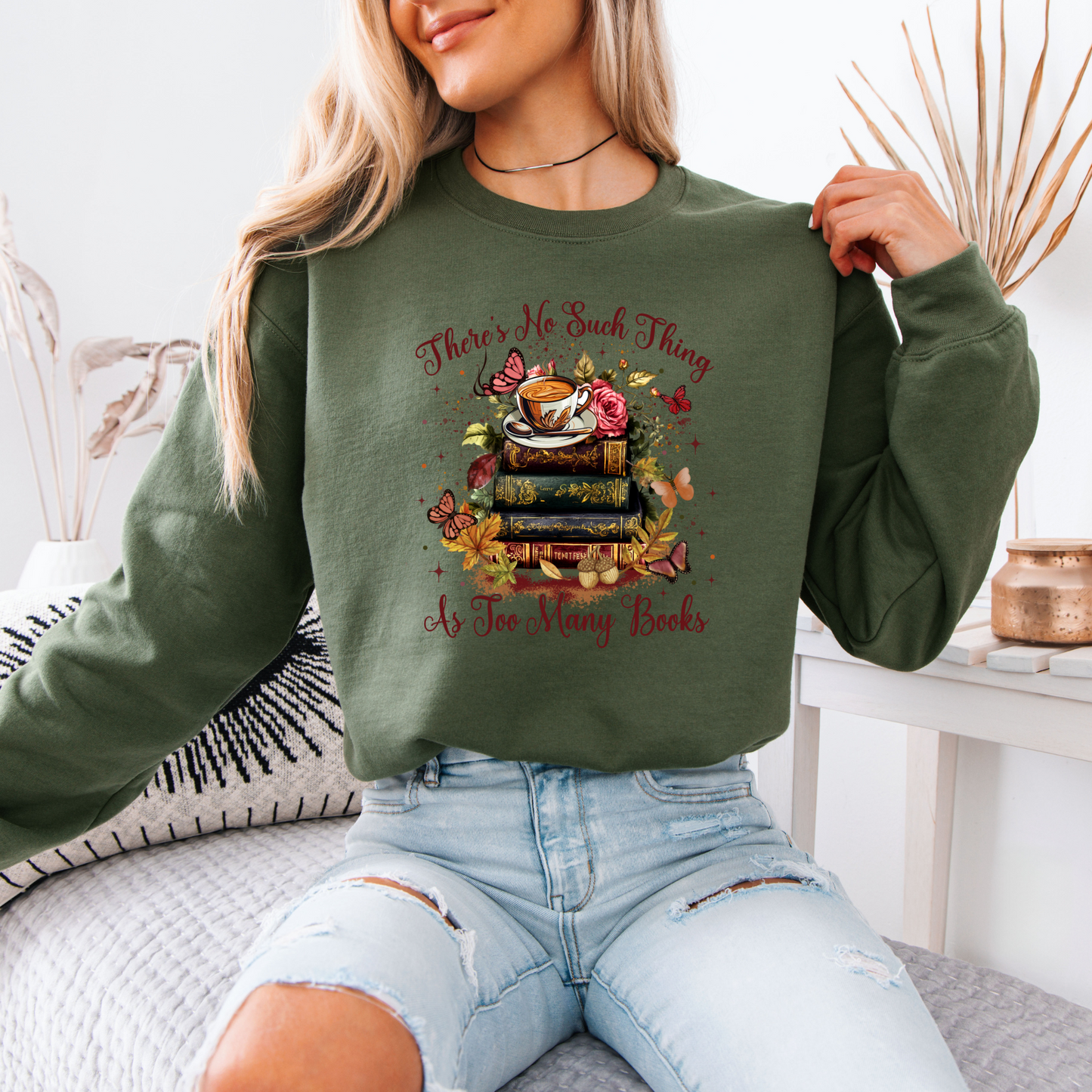 Books Are My Love Language Sweatshirt 📚✨