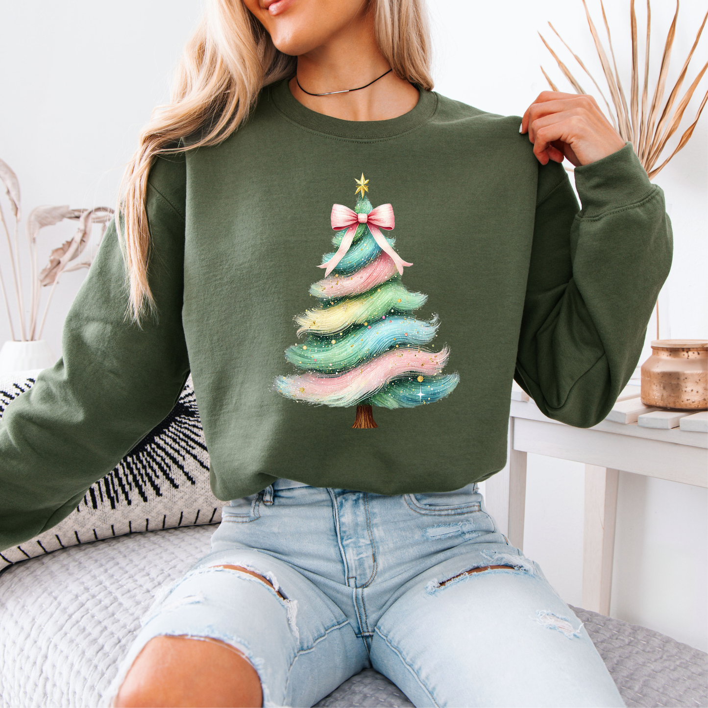 🎄 Christmas Magic ✨  Organic Cotton Sweatshirt