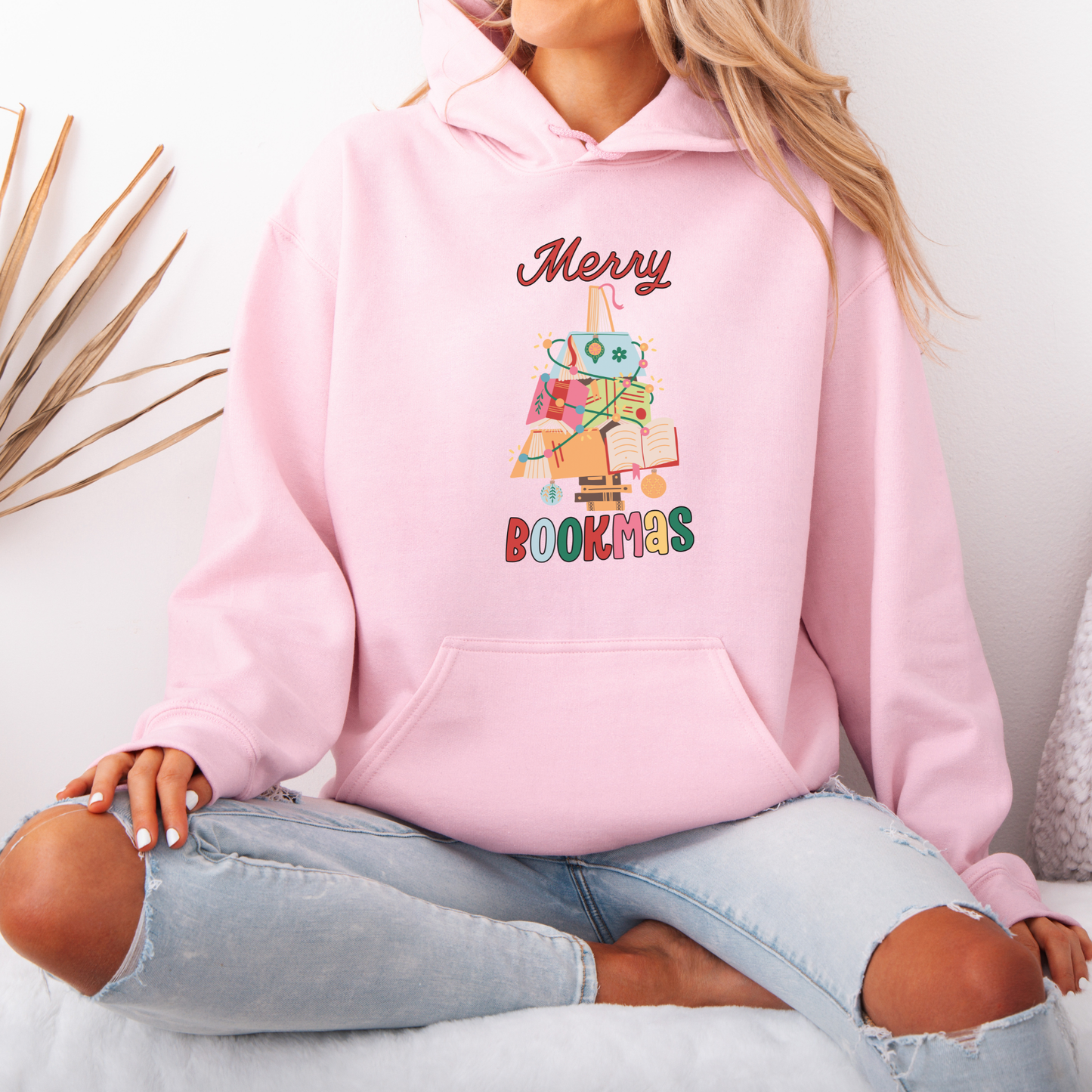 🎄 Merry Bookmas 📚  Luxuriously Thick Hoodie