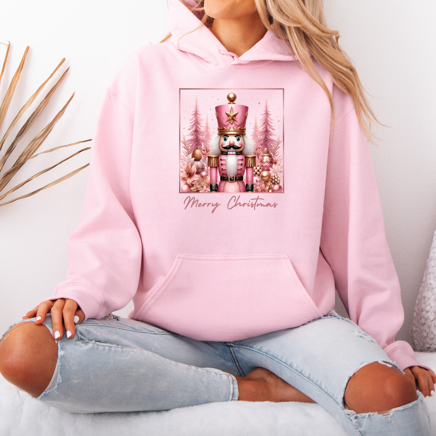 🎀 Pink Nutcracker Christmas 🎄  Luxuriously Thick Hoodie