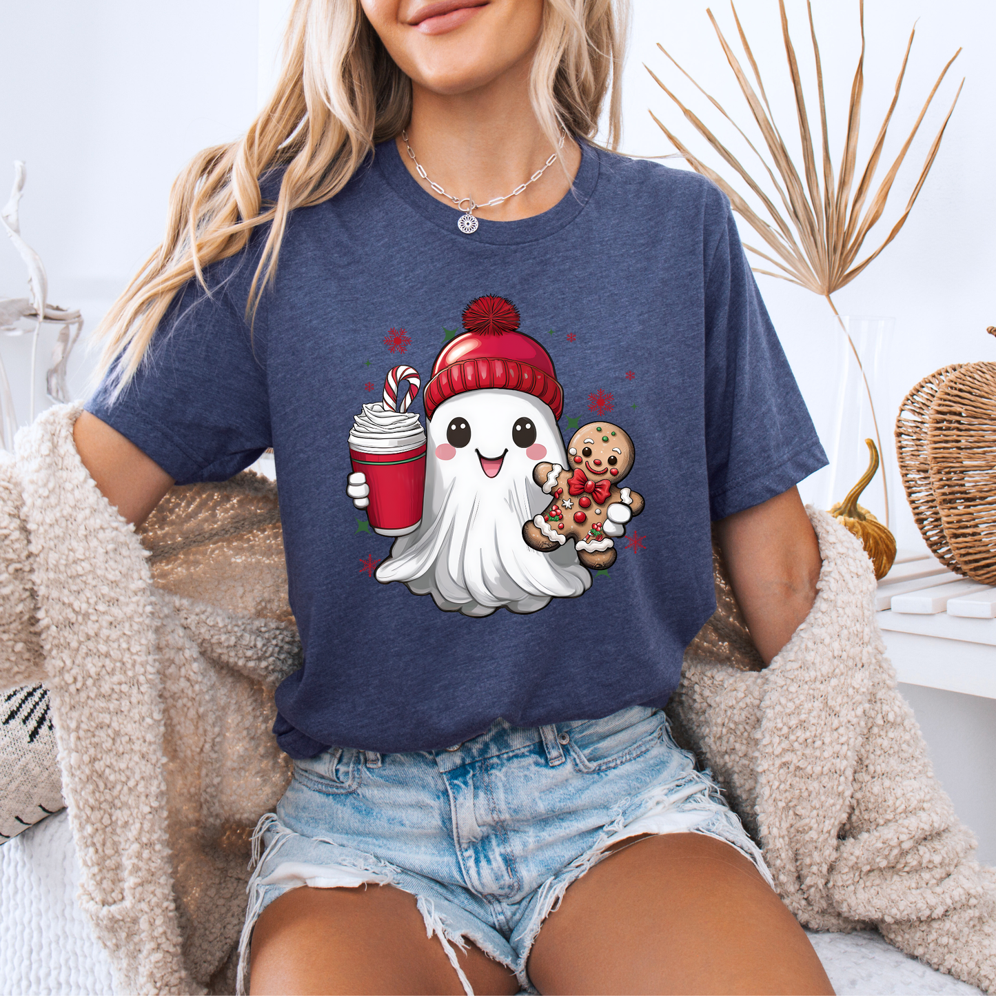 👻🎄 Christmas Boo ✨  100% Organic Cotton T-Shirt