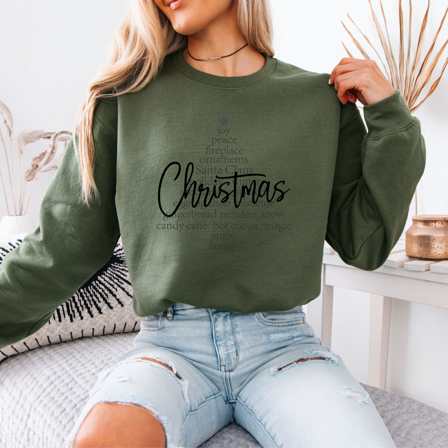✨ Words of Joy 📖  Organic Cotton Sweatshirt