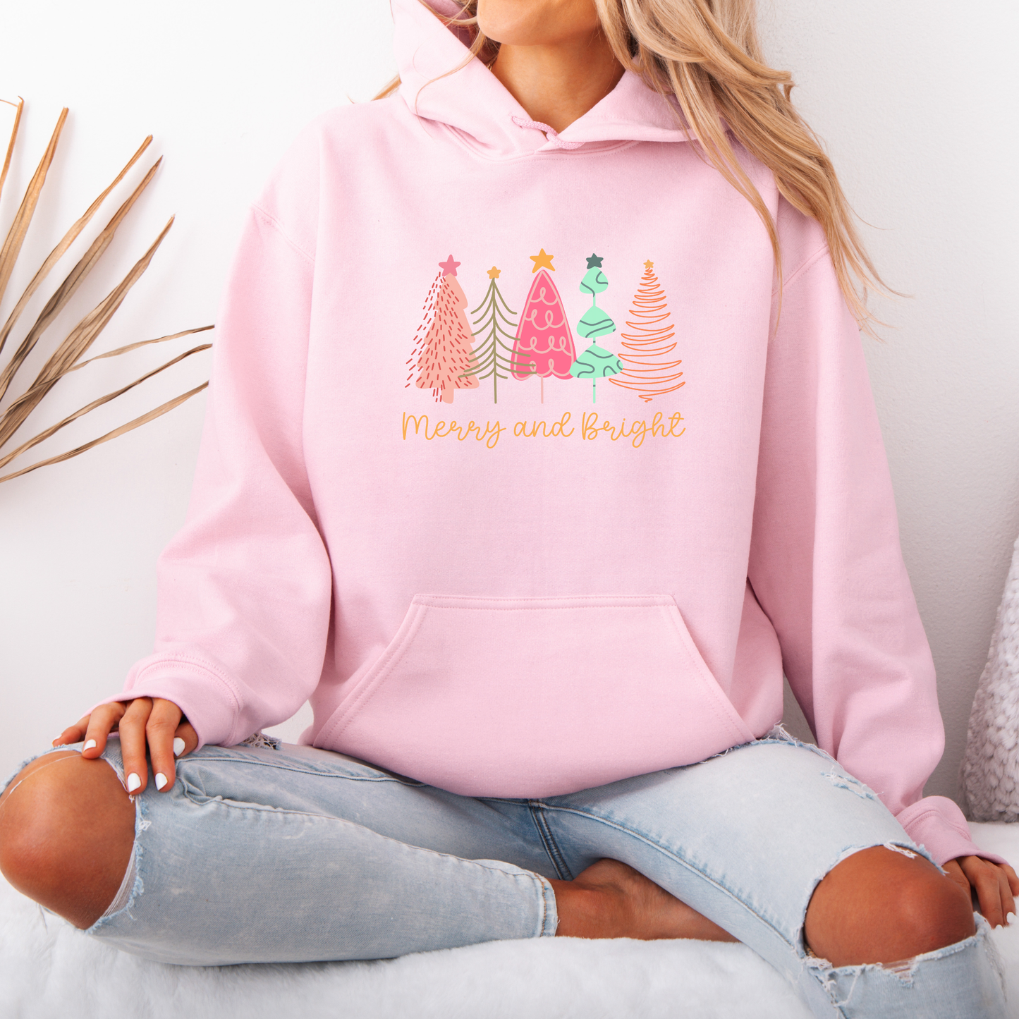 🎄 Merry & Bright Forest 🌟  Luxuriously Thick Hoodie