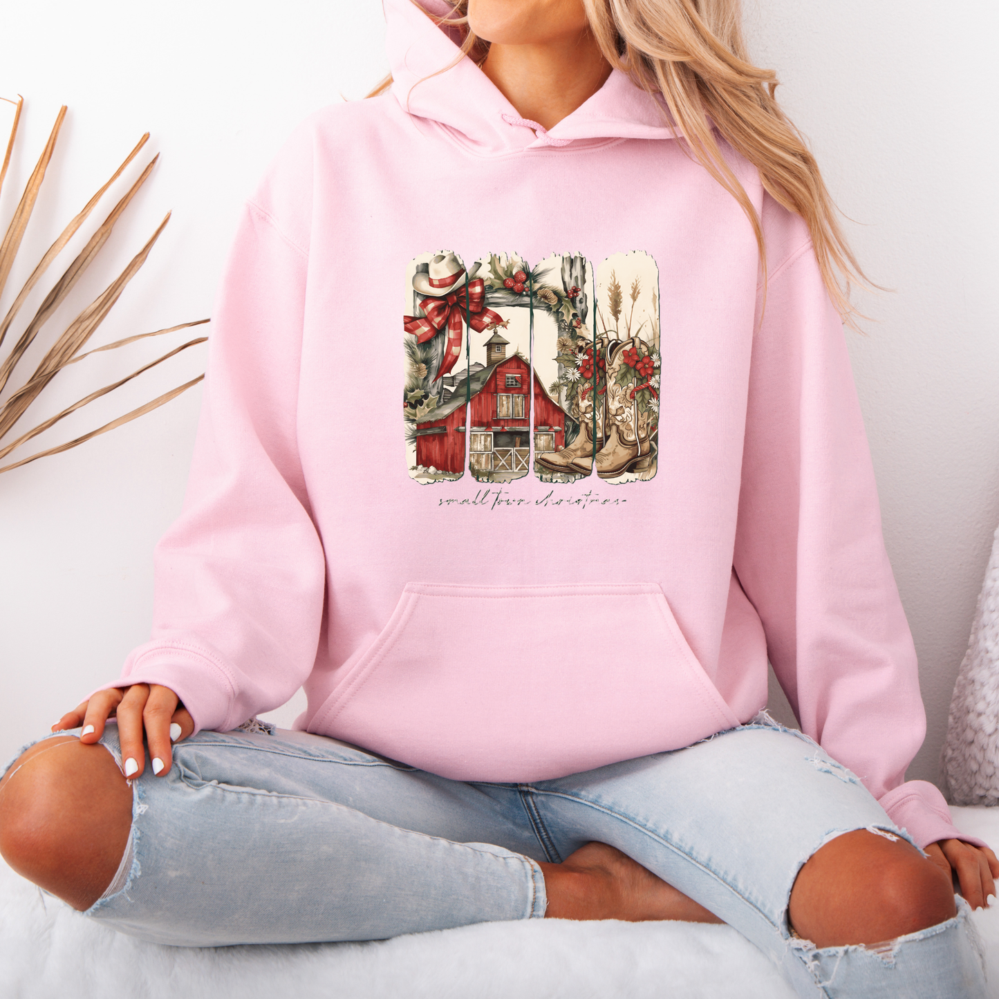 🎄 Small Town Christmas 🏘️  Luxuriously Thick Hoodie