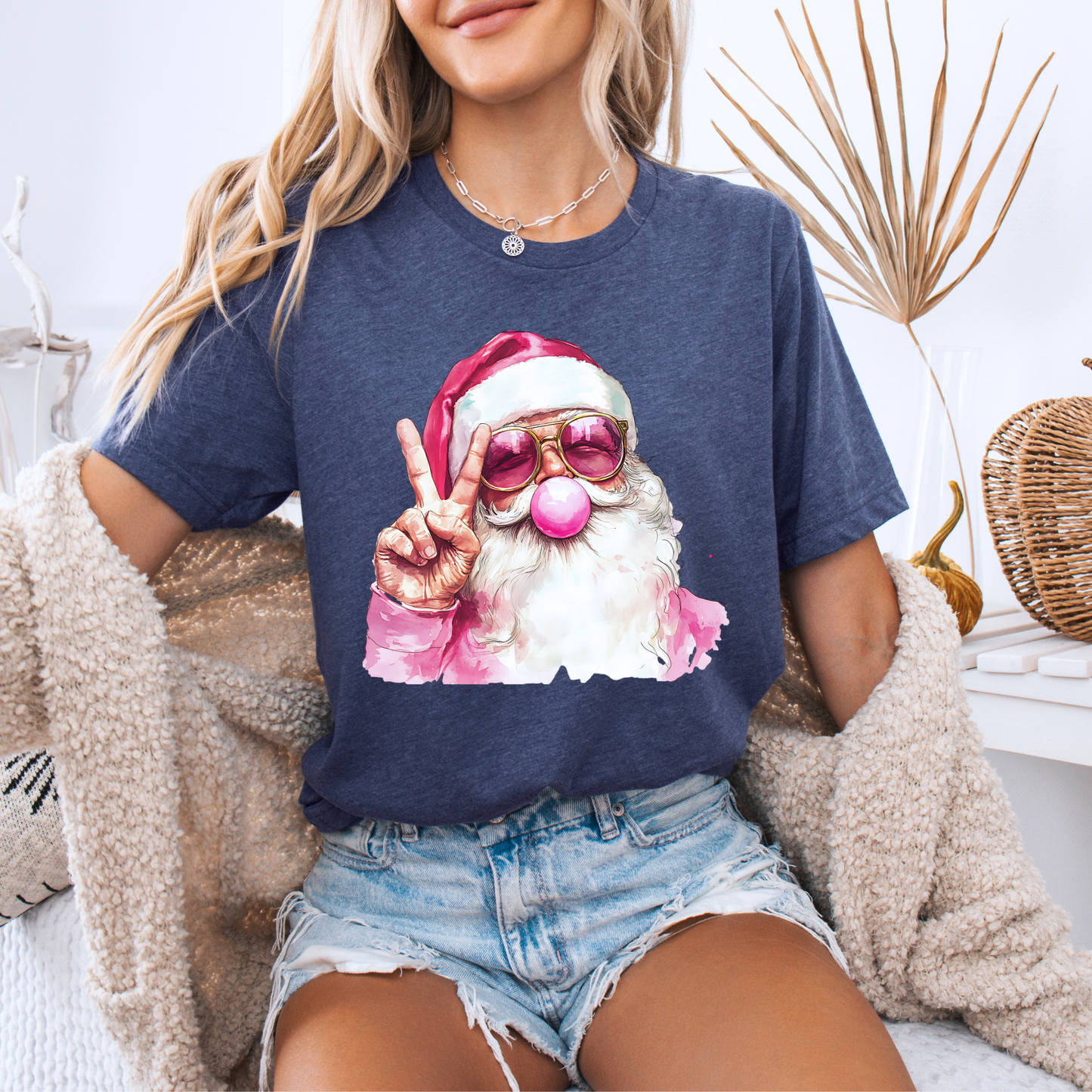 🎅🏻🕶️ Cool Santa ✨ 100% Organic Cotton T-Shirt