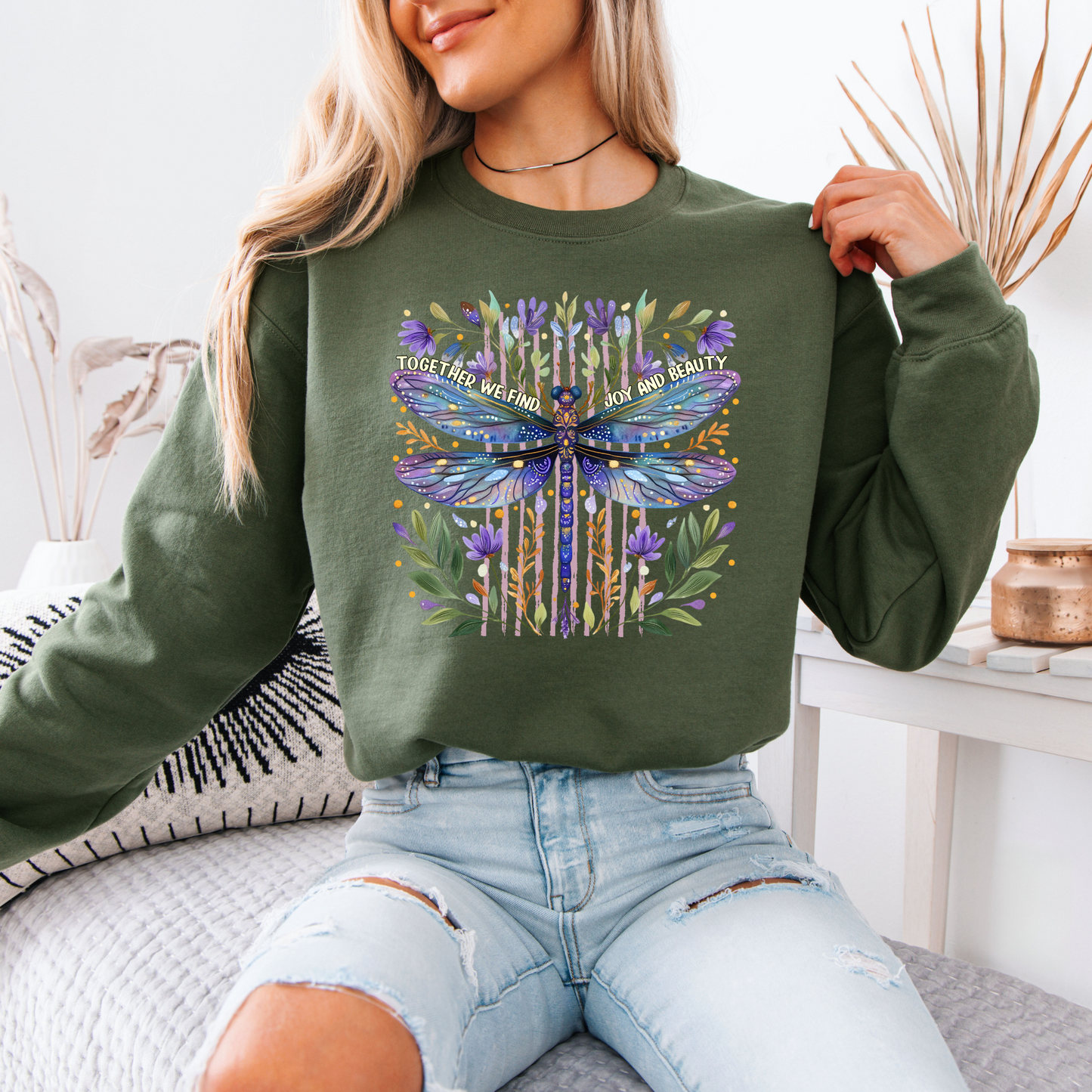 Together we Find Joy Sweatshirt 📚✨