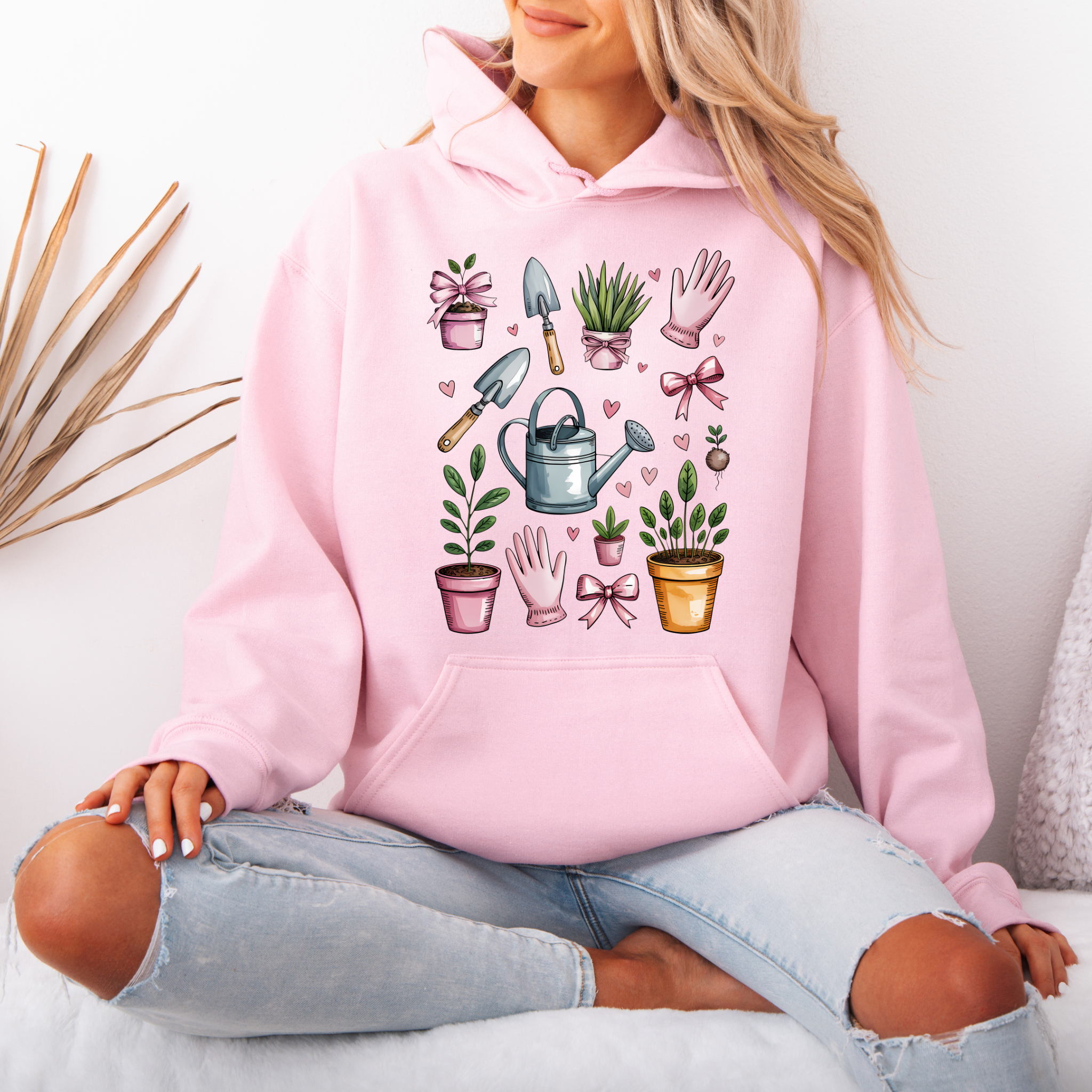 Garden Girl Era Cotton Hoodie