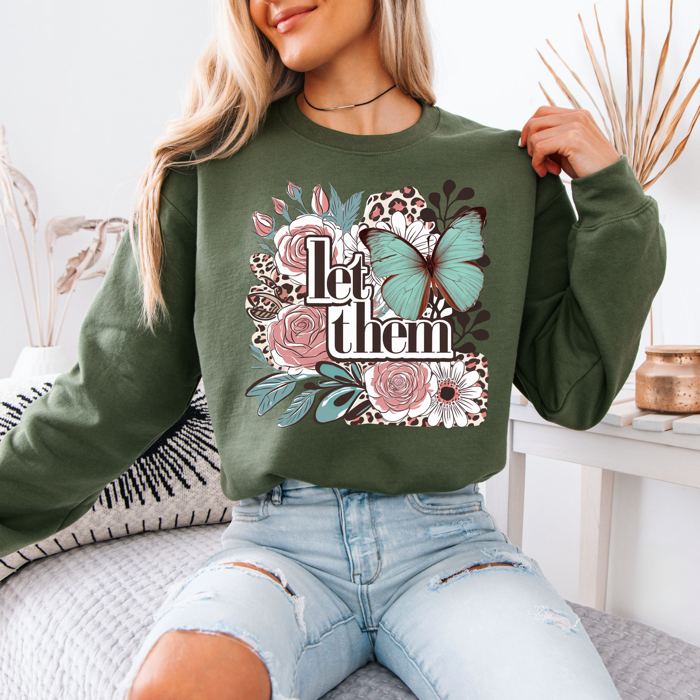 Grace & Boundaries Organic Cotton Crewneck Sweatshirt