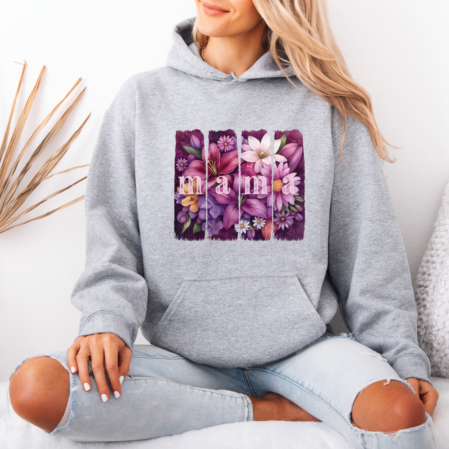 Blooming Mama Cotton Hoodie