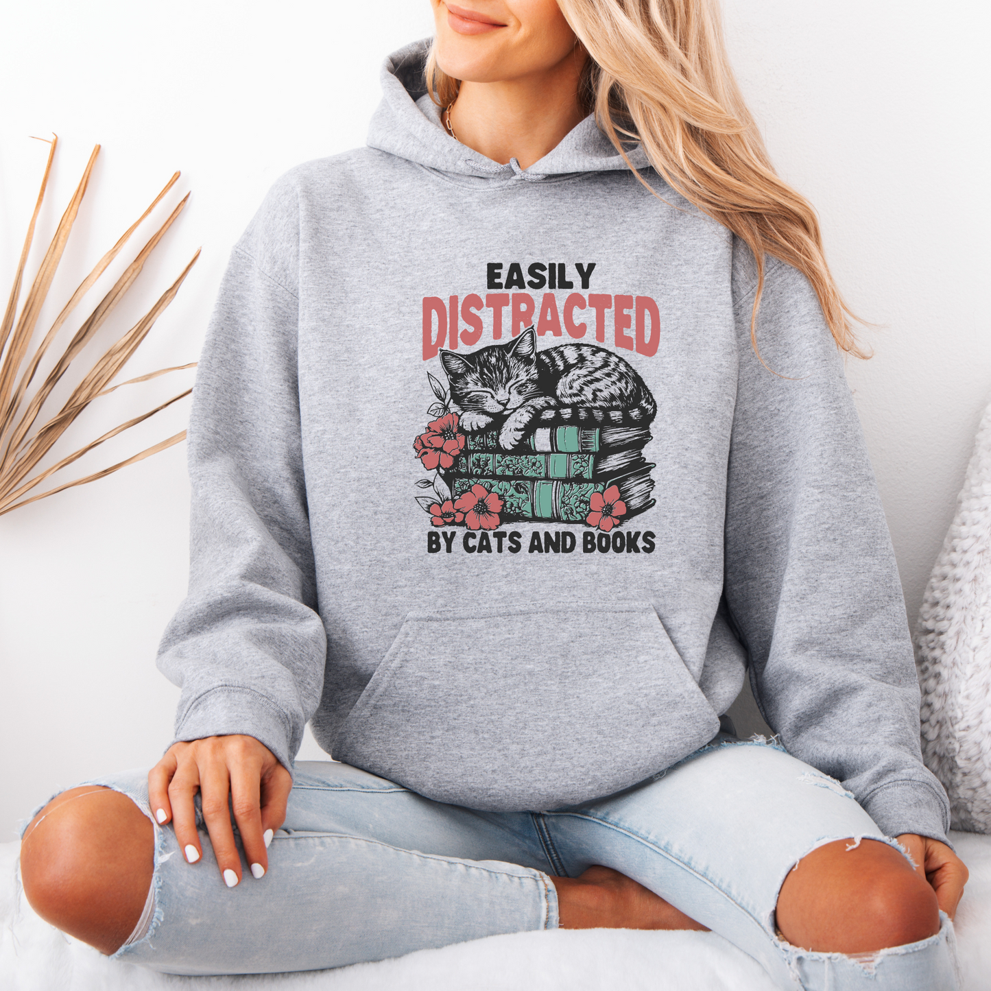 Cat Nap & Chapters Luxuriously Thick Hoodie