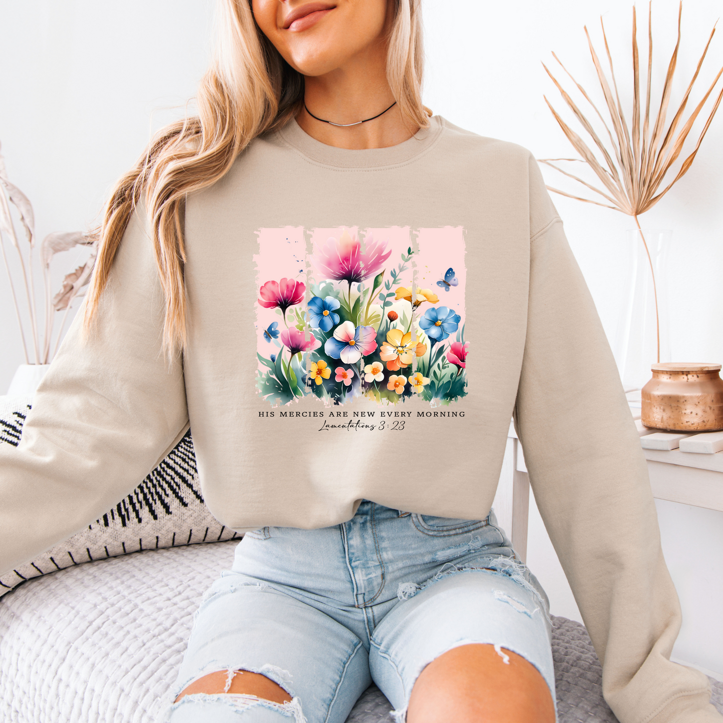 Floral Breeze Sweatshirt 📚✨