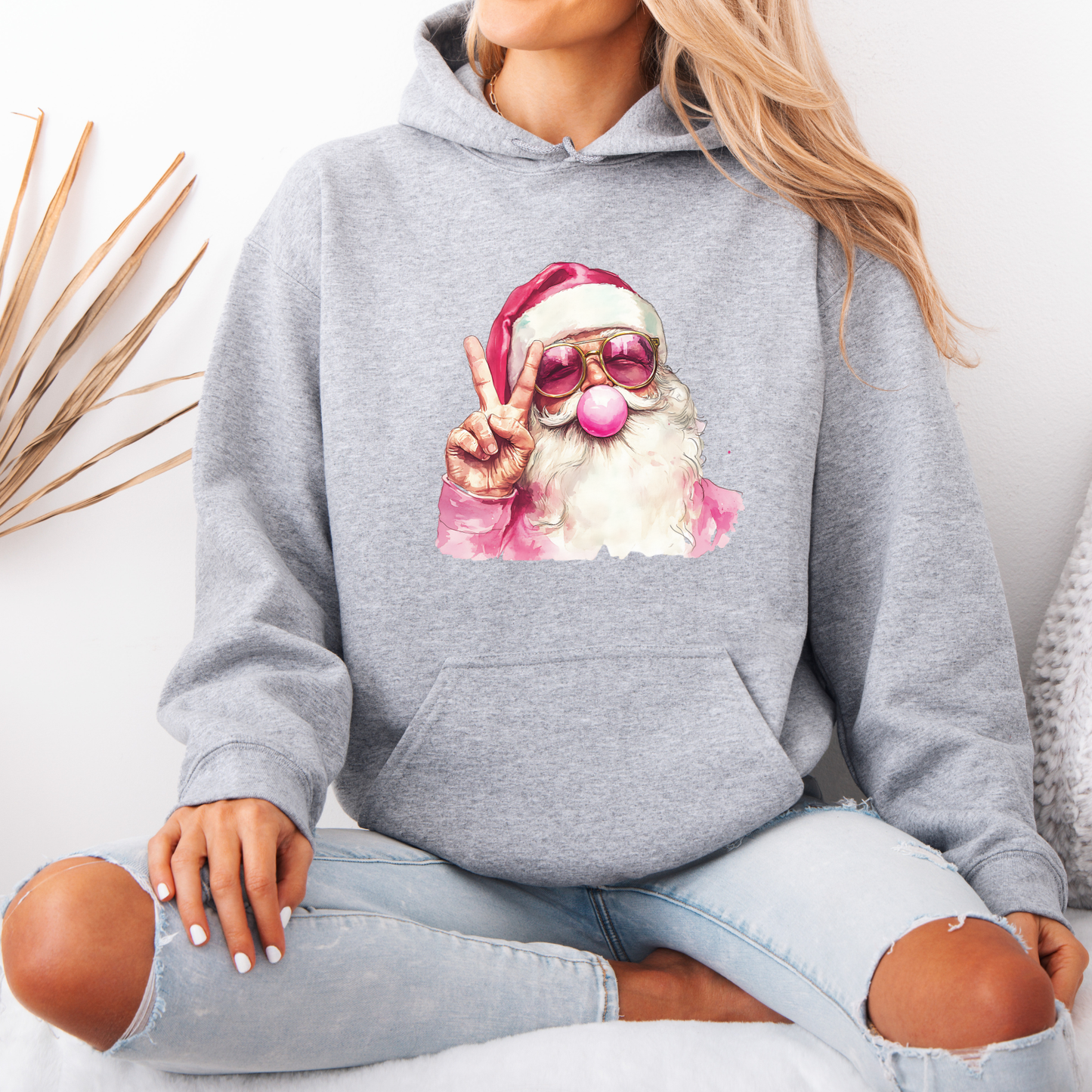 🎄 Cool Santa 🌟 Luxuriously Thick Hoodie