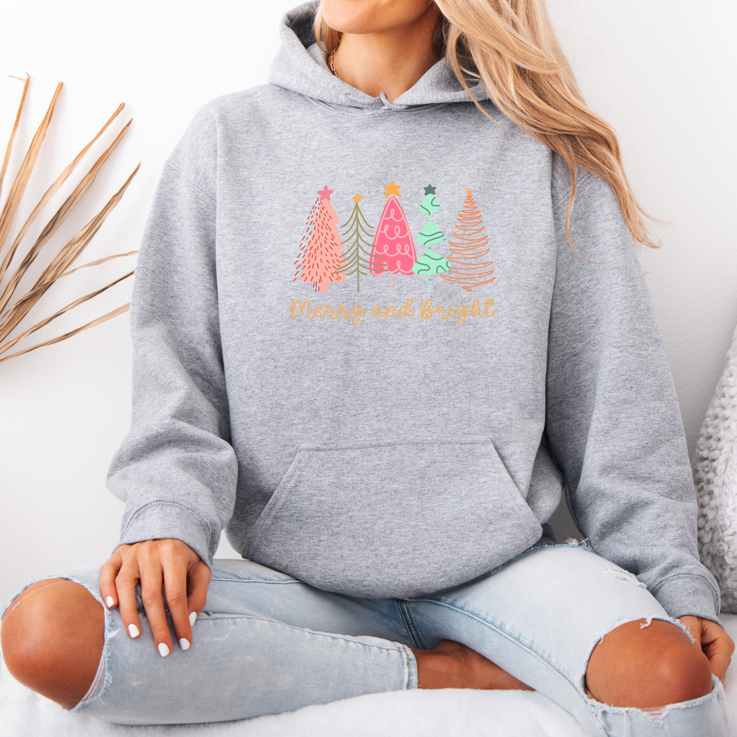 🎄 Merry & Bright Forest 🌟  Luxuriously Thick Hoodie