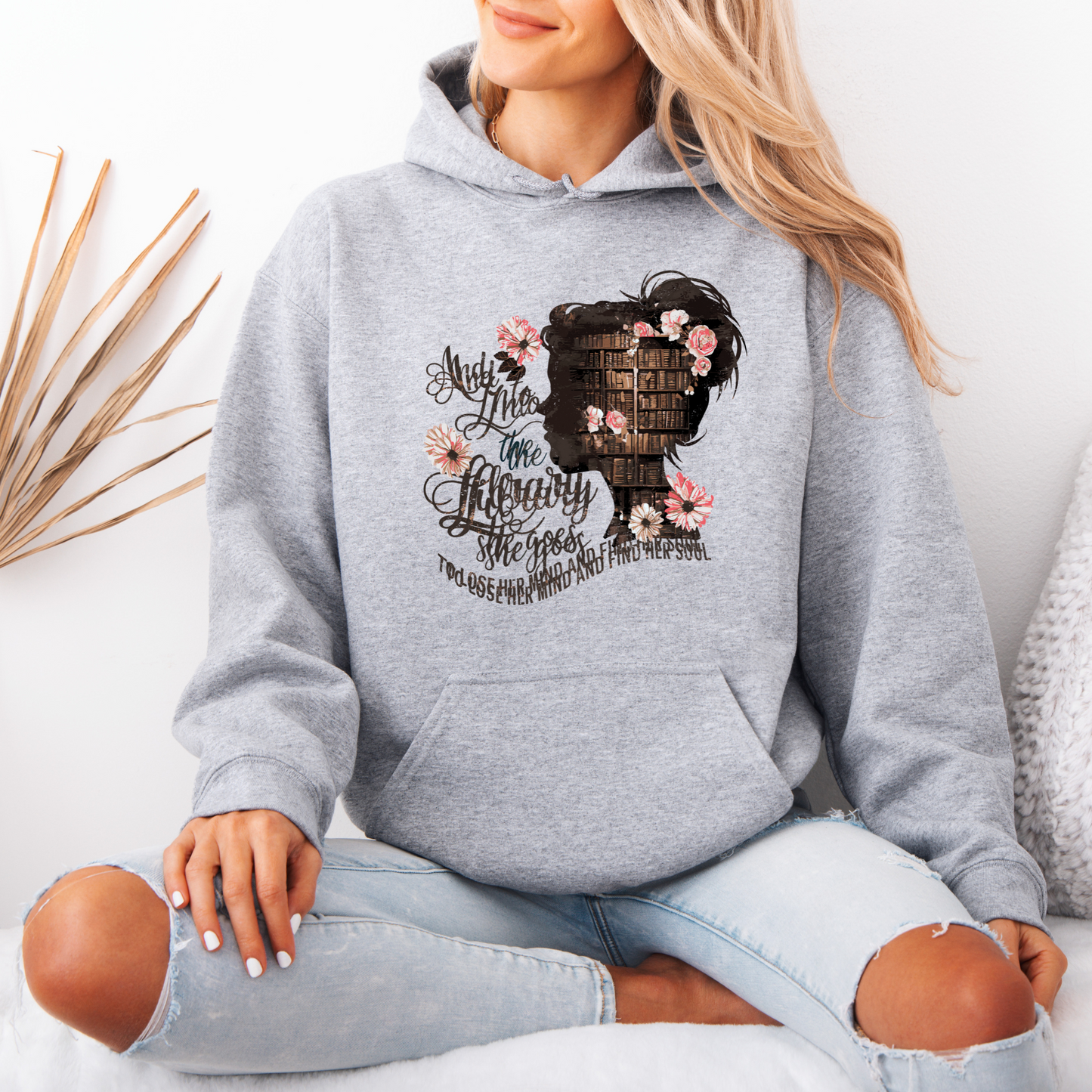 The Library Within Luxuriously Thick Hoodie