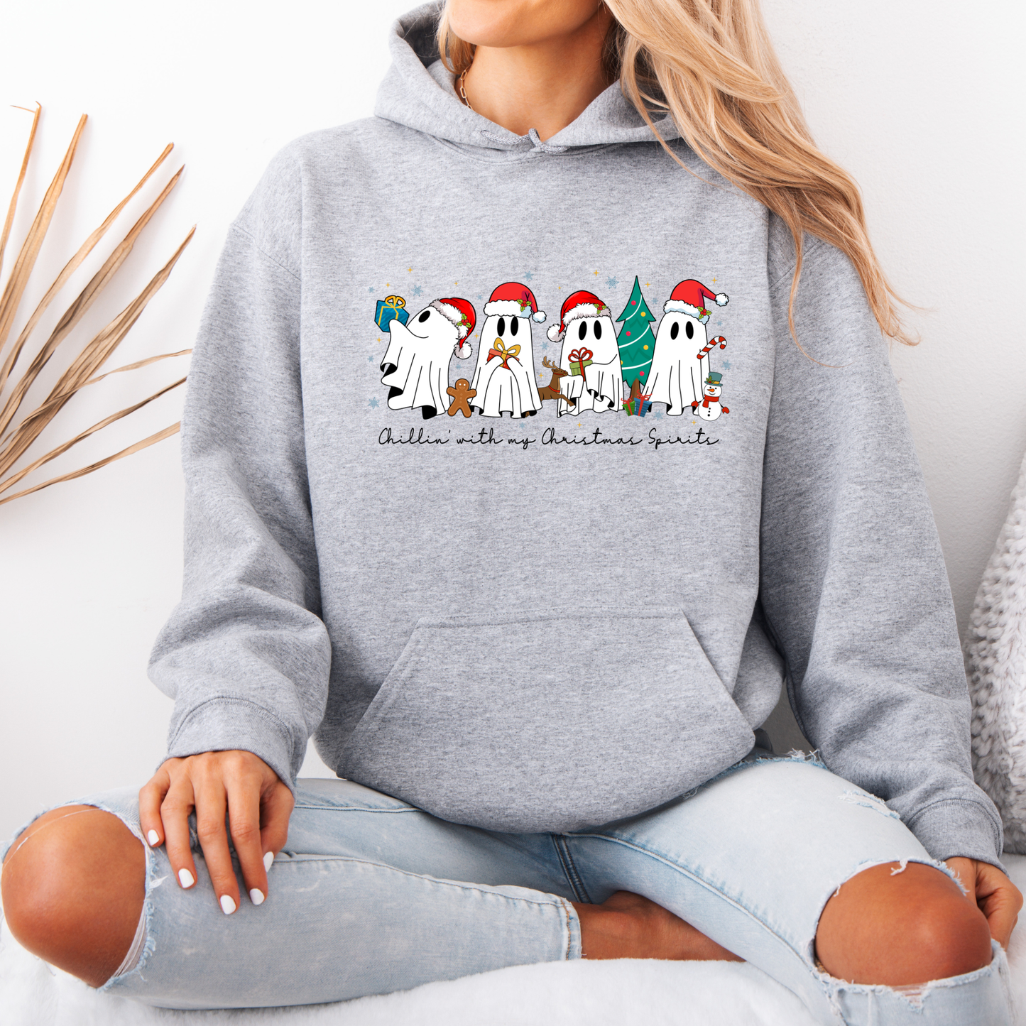 👻 Ghostmas Crew 🎄  Luxuriously Thick Hoodie